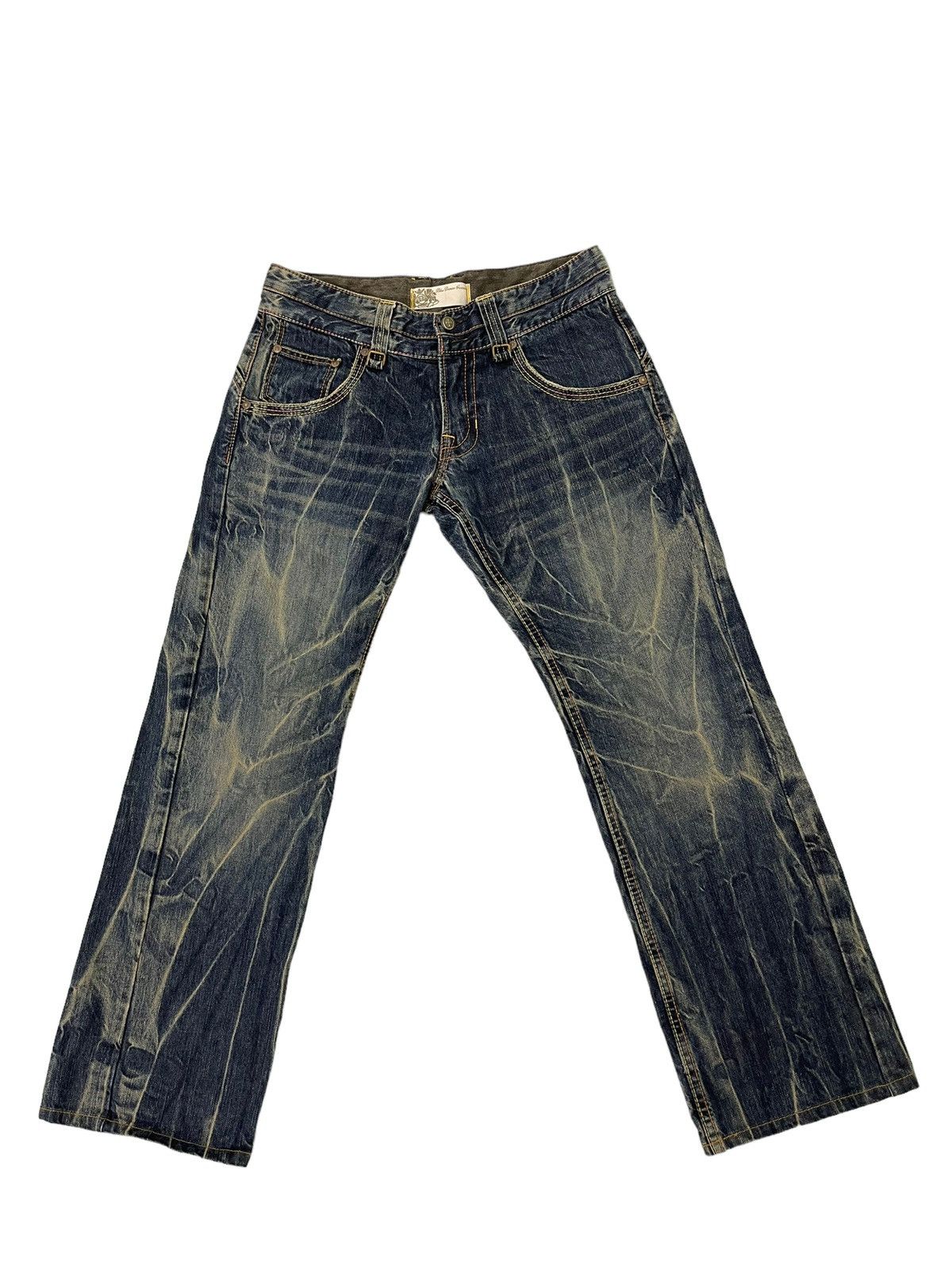 Japanese Brand Acid Wash Jeans Lightning⚡️BDG Denim Regular 5🟦 Size US 31 - 10 Thumbnail