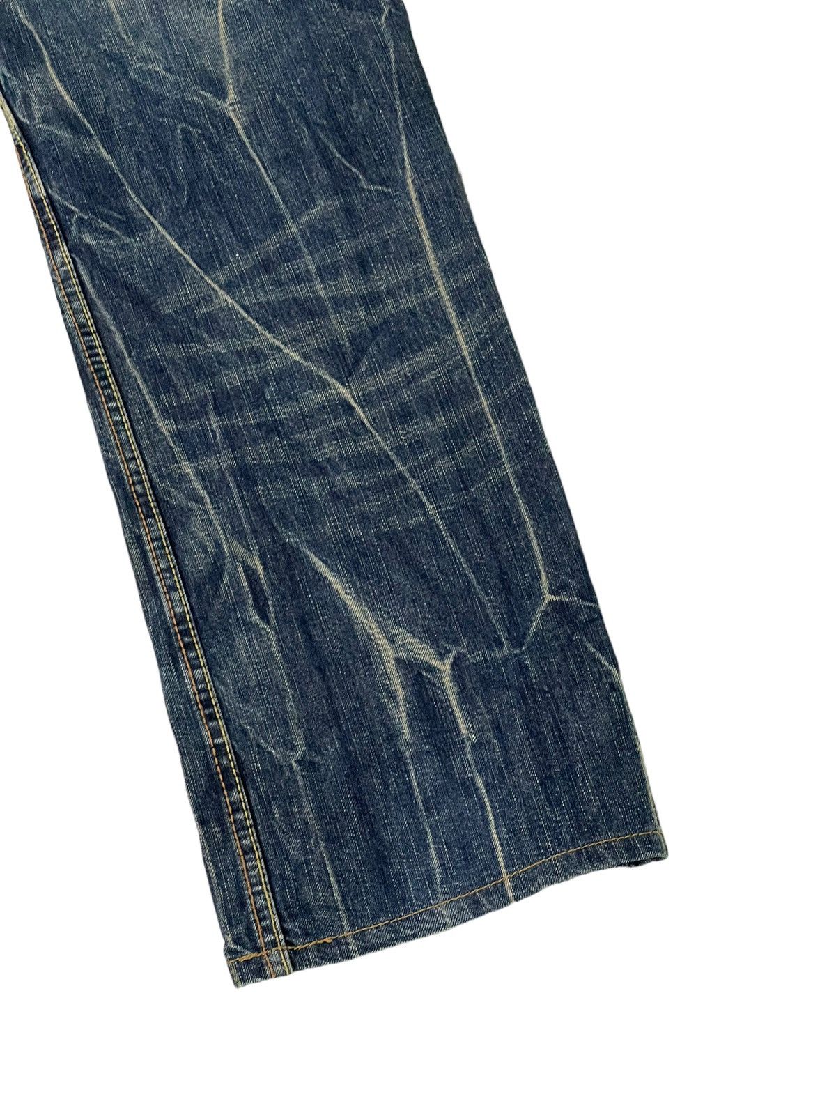 Japanese Brand Acid Wash Jeans Lightning⚡️BDG Denim Regular 5🟦 Size US 31 - 4 Thumbnail