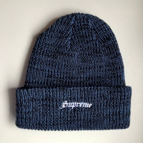 supreme twisted loose gauge beanie ロゴ入り - ニットキャップ/ビーニー