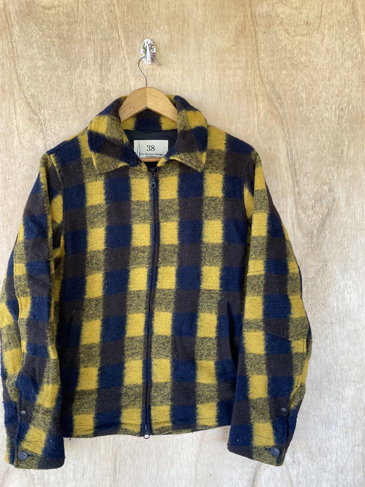 Japanese Brand 🔥SALE🔥FOUR SEASONS GARAGE BY INBLOOM WOOL JACKET Size US S / EU 44-46 / 1 - 5 Thumbnail