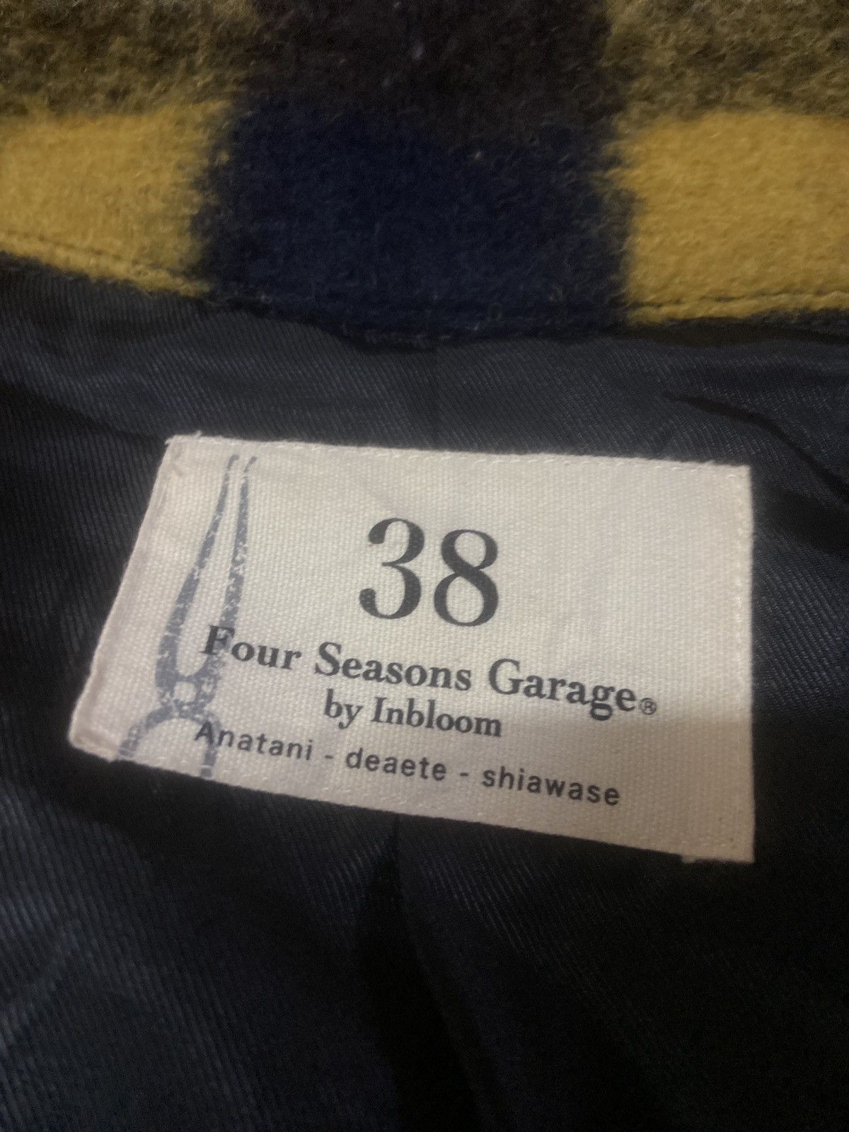 Japanese Brand 🔥SALE🔥FOUR SEASONS GARAGE BY INBLOOM WOOL JACKET Size US S / EU 44-46 / 1 - 8 Thumbnail