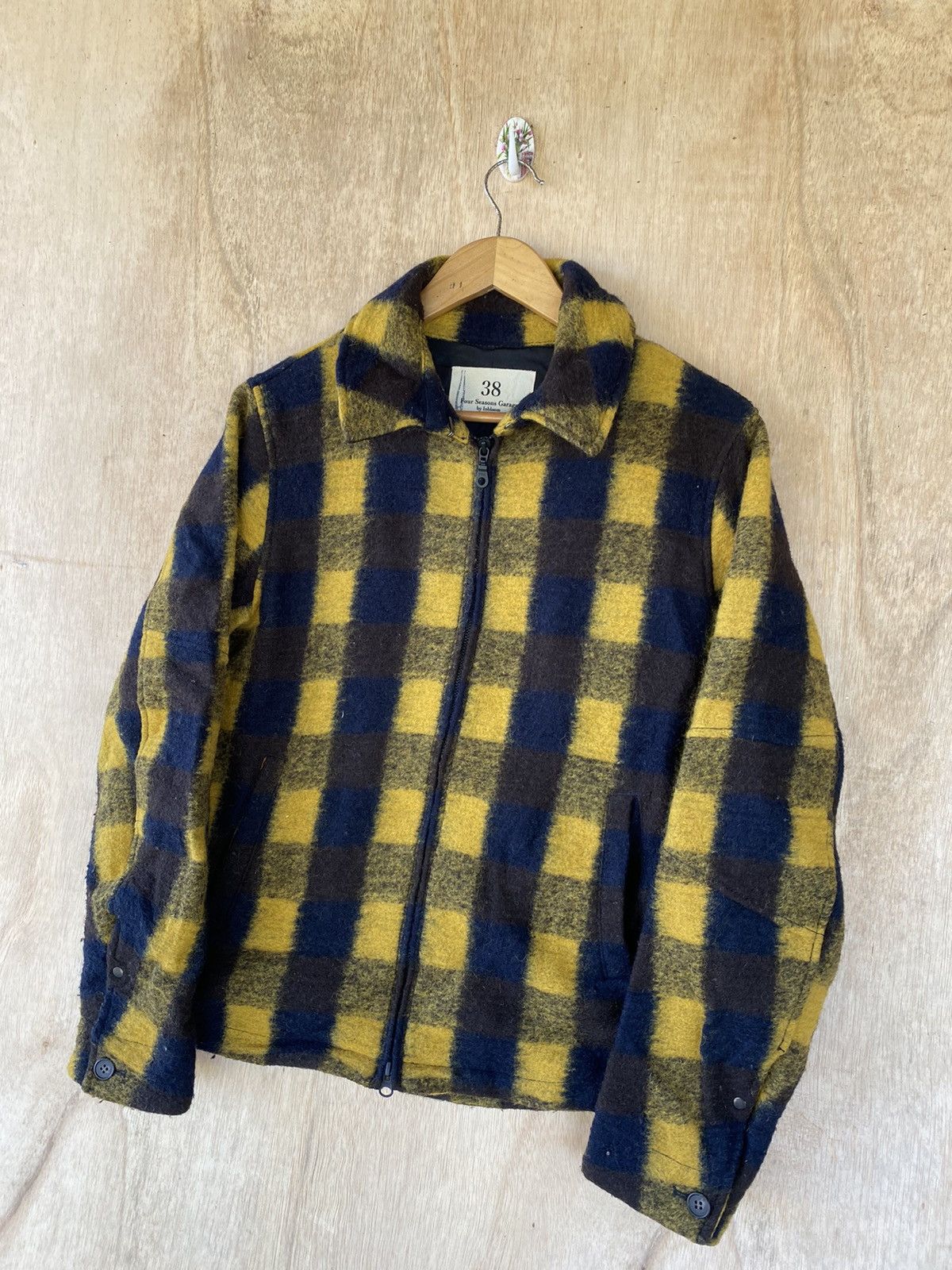 Japanese Brand 🔥SALE🔥FOUR SEASONS GARAGE BY INBLOOM WOOL JACKET Size US S / EU 44-46 / 1 - 6 Thumbnail