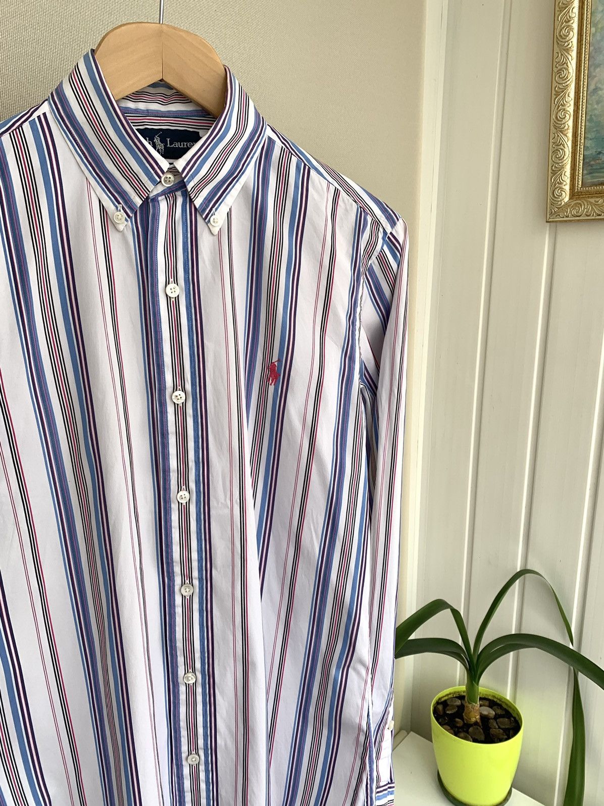 Polo Ralph Lauren × Ralph Lauren × Vintage Polo Ralph Lauren Vintage Long Sleeve Shirt Size S Size US S / EU 44-46 / 1 - 2 Thumbnail
