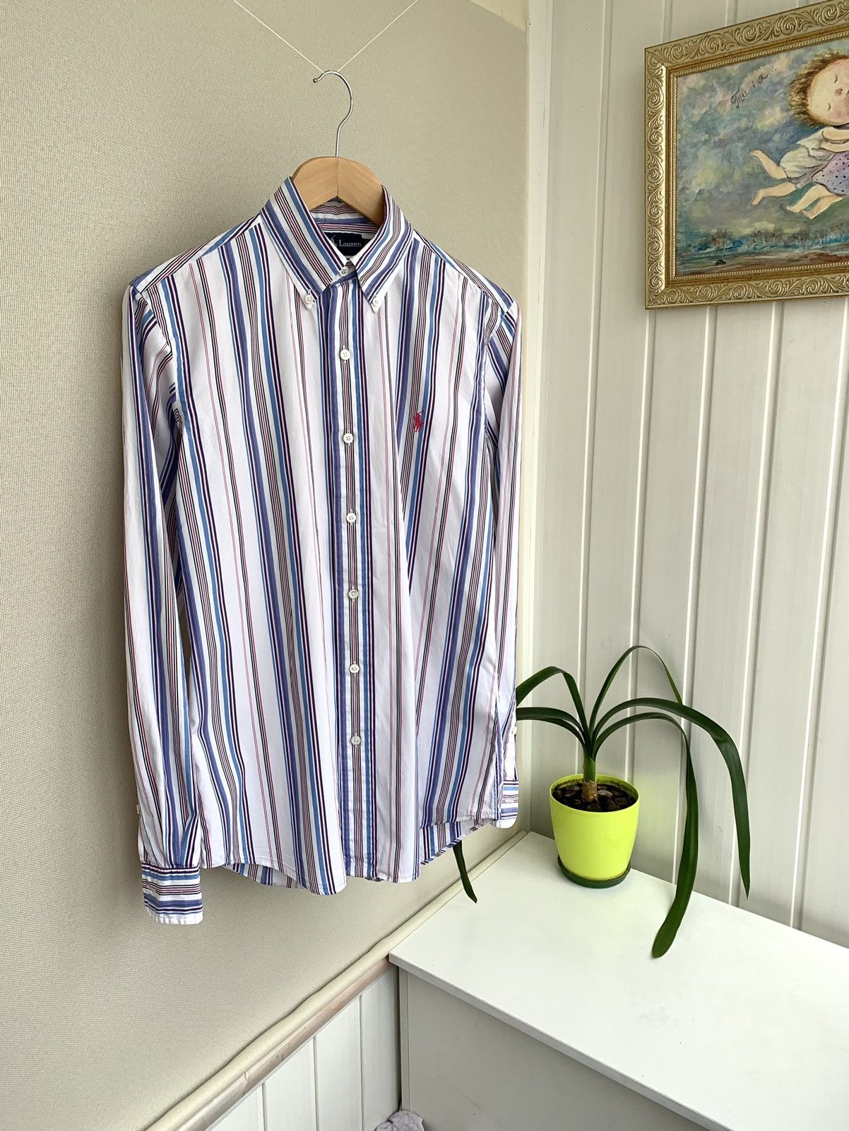 Polo Ralph Lauren × Ralph Lauren × Vintage Polo Ralph Lauren Vintage Long Sleeve Shirt Size S Size US S / EU 44-46 / 1 - 1 Thumbnail