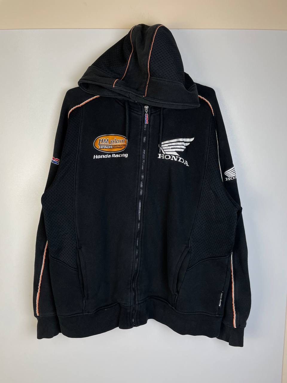 Honda Racing vintage zip hoodie size L