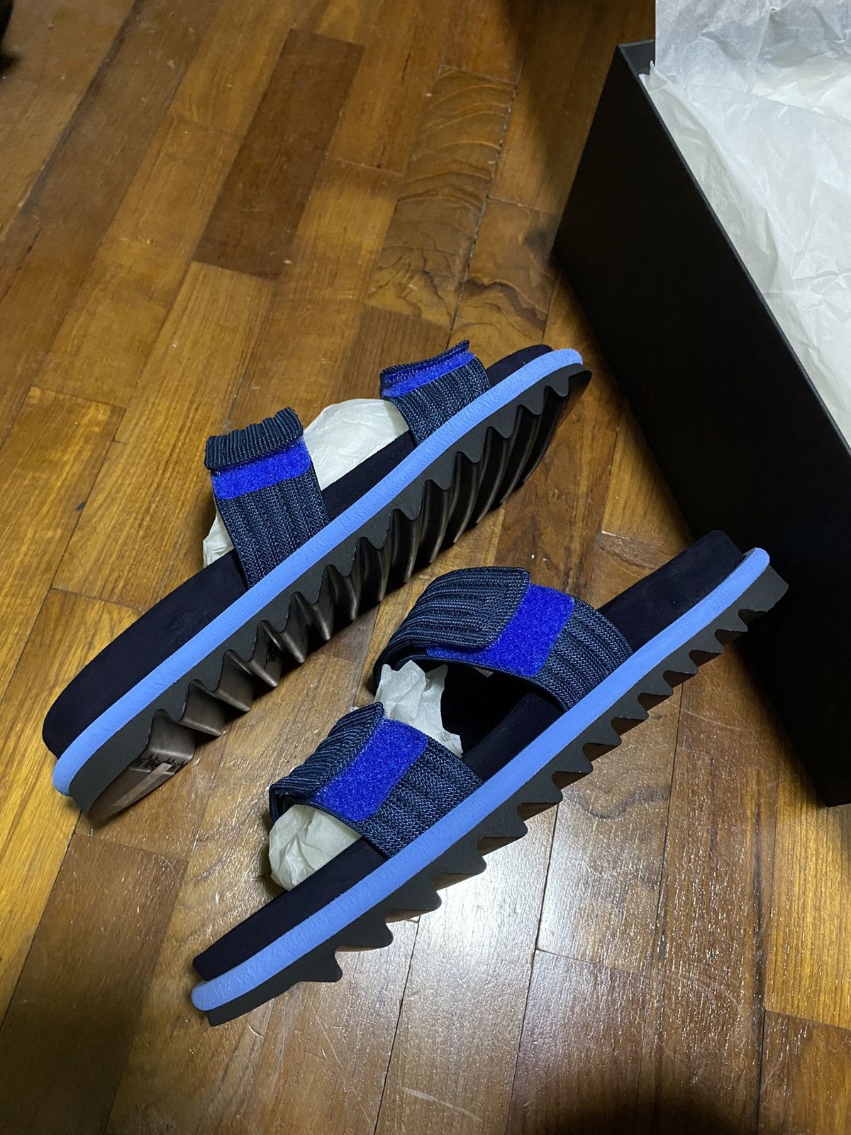 Designer × Dries Van Noten Dries Van Noten SS20 Strap Flat Runway Sandals Size US 8.5 / EU 41-42 - 7 Thumbnail