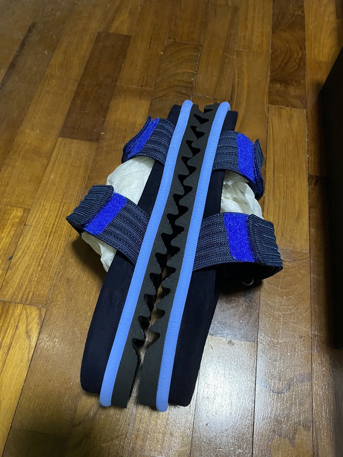 Designer × Dries Van Noten Dries Van Noten SS20 Strap Flat Runway Sandals Size US 8.5 / EU 41-42 - 8 Thumbnail