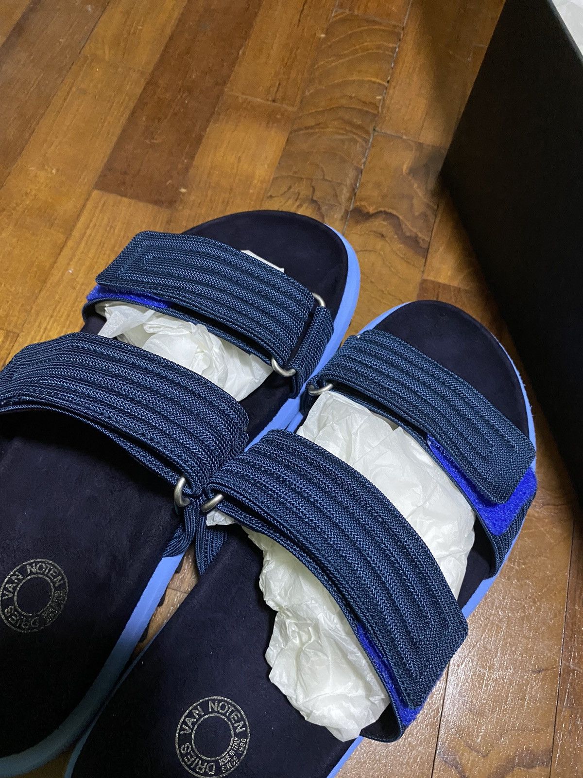 Designer × Dries Van Noten Dries Van Noten SS20 Strap Flat Runway Sandals Size US 8.5 / EU 41-42 - 14 Thumbnail