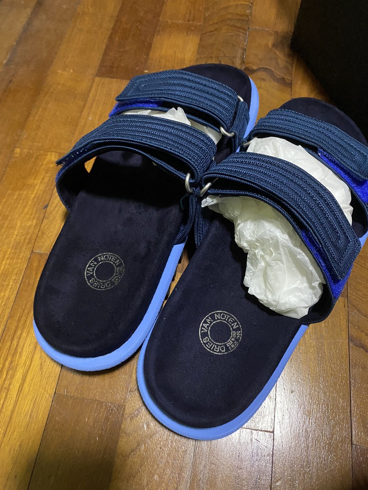 Designer × Dries Van Noten Dries Van Noten SS20 Strap Flat Runway Sandals Size US 8.5 / EU 41-42 - 15 Thumbnail