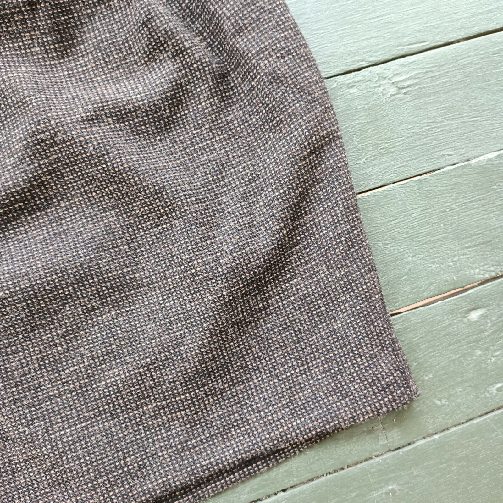 Man Made In Australia × Vintage Vintage Portmans Knit Pleated High Waist Skirt Size 34" / US 12 / IT 48 - 5 Thumbnail