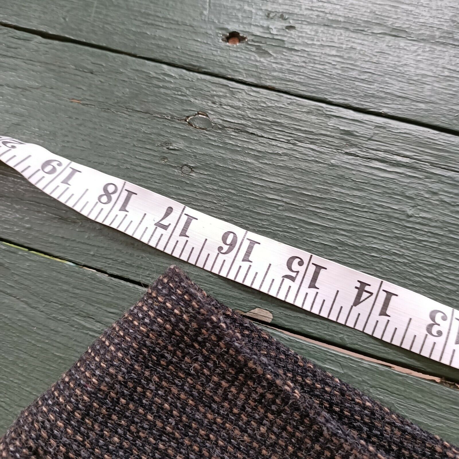 Man Made In Australia × Vintage Vintage Portmans Knit Pleated High Waist Skirt Size 34" / US 12 / IT 48 - 10 Thumbnail