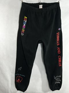 Astroworld sweatpants online champion