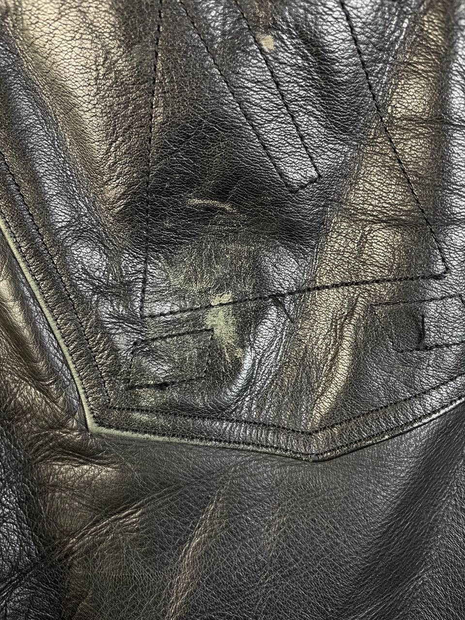 Leather Akito Leather vintage Travis Scott Pants size 32 Size US 32 / EU 48 - 6 Thumbnail