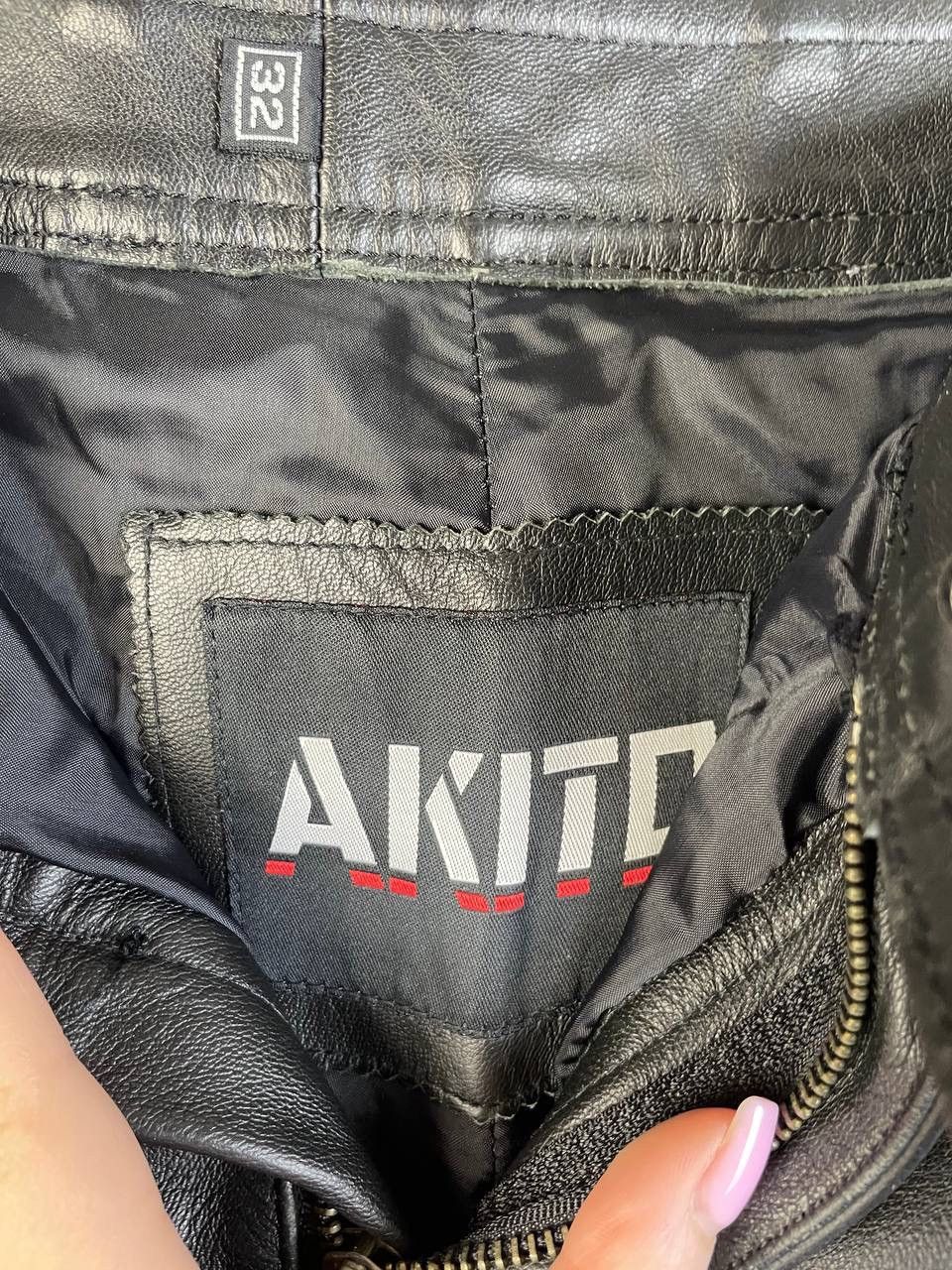 Leather Akito Leather vintage Travis Scott Pants size 32 Size US 32 / EU 48 - 4 Thumbnail