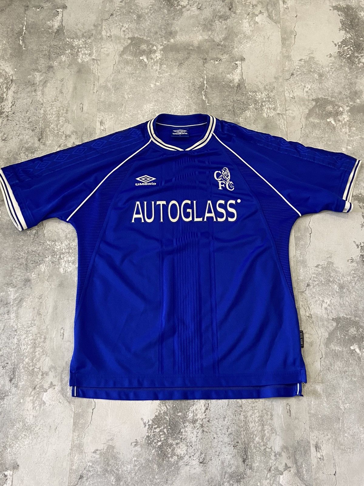 CAMISETA CHELSEA FC Umbro Autoglass Hombre Talla L 97/99 Vintage Retro EUR 125,00 - ES