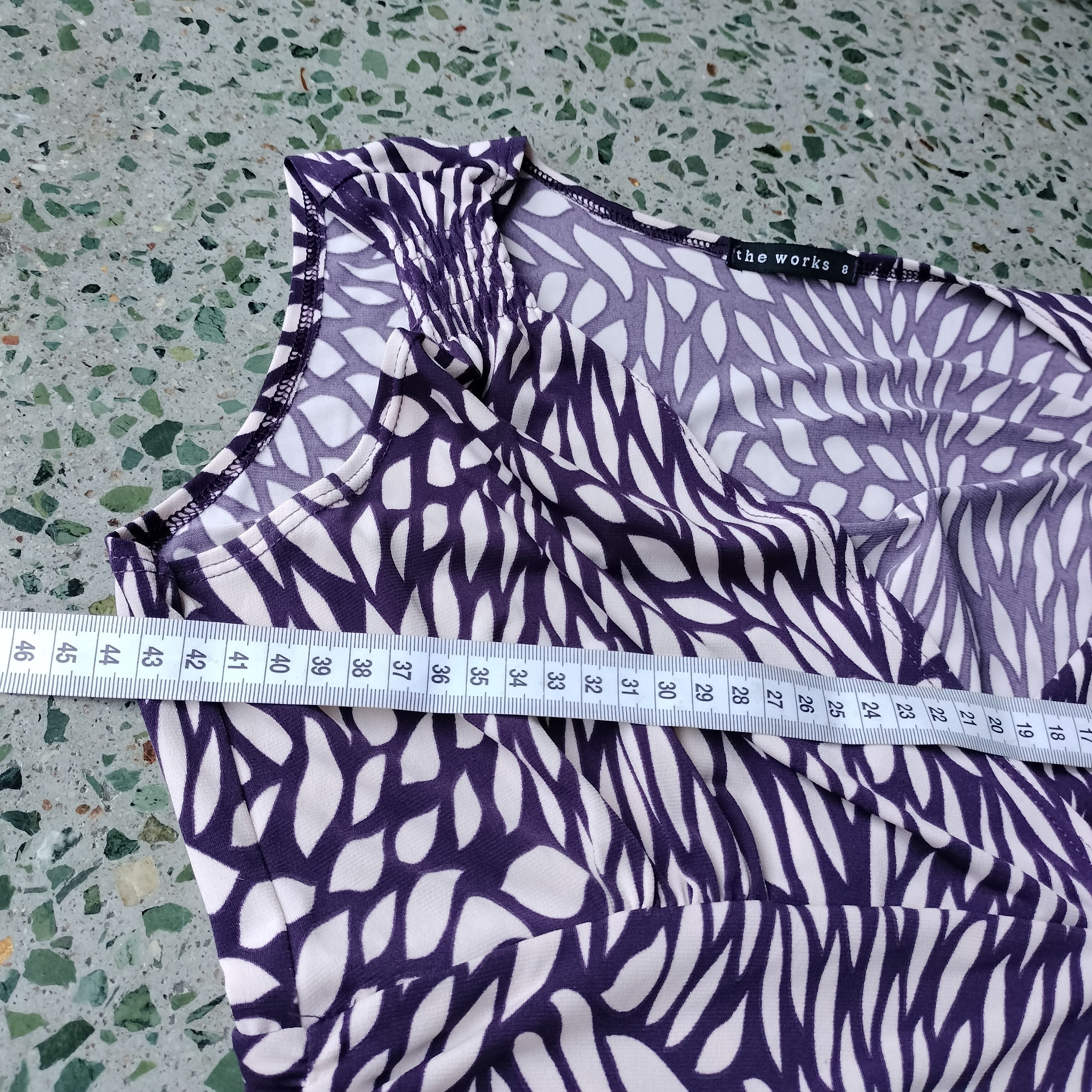 Man Made In Australia Vintage Y2K Purple Floral A Line Midi Dress Size S / US 4 / IT 40 - 10 Thumbnail