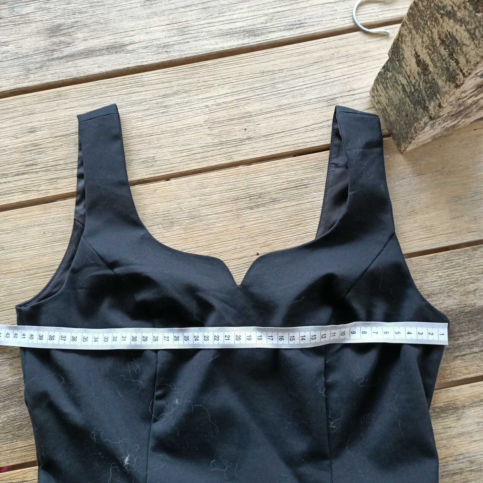 Review Review Corset Top Black Sweetheart Fitted Retro Zip Back Size M / US 6-8 / IT 42-44 - 10 Thumbnail