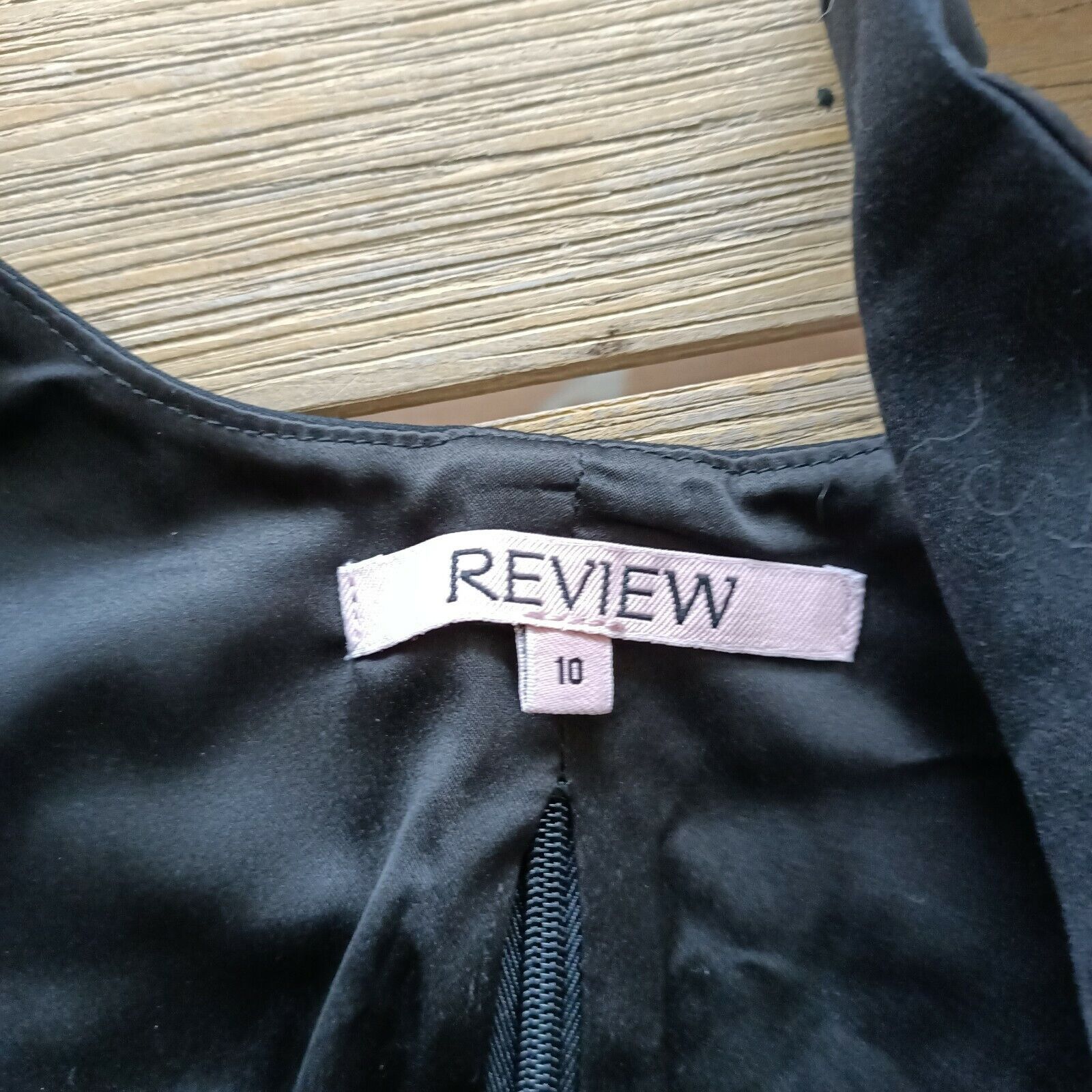 Review Review Corset Top Black Sweetheart Fitted Retro Zip Back Size M / US 6-8 / IT 42-44 - 7 Thumbnail