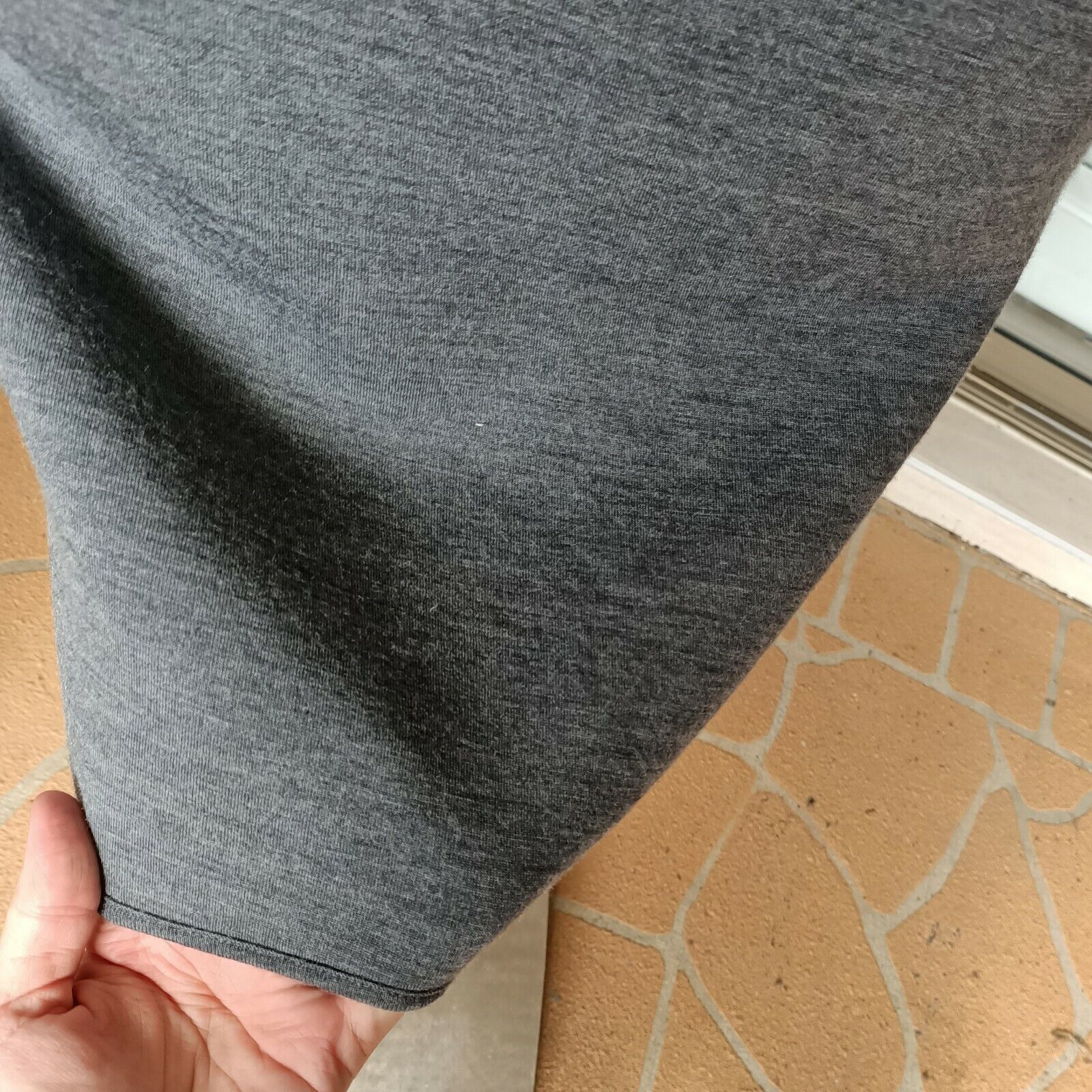Designer By Johnny Size 6 Dress Grey 100% Merino Wool Size XS / US 0-2 / IT 36-38 - 8 Thumbnail