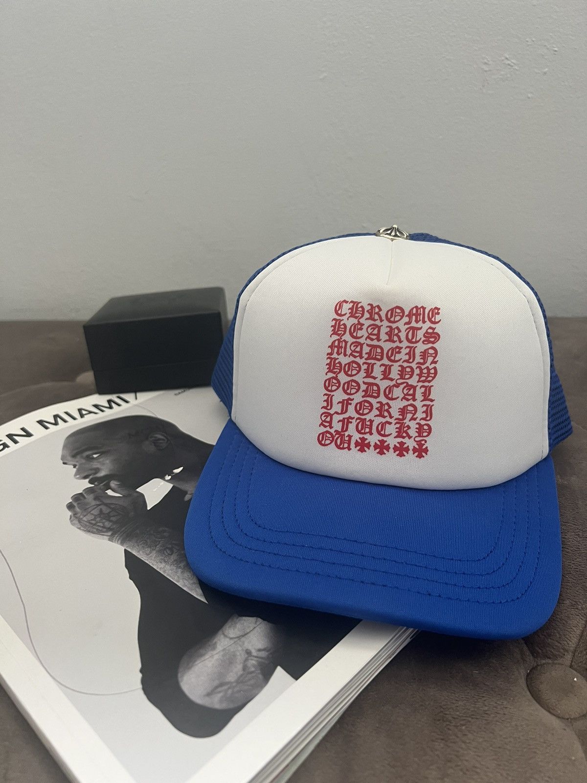 Chrome Hearts Fuck Hat | Grailed
