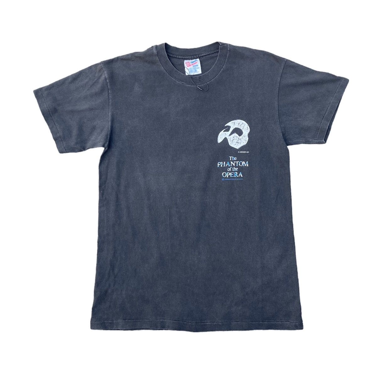 vintage 90s the phantom of the opera band shirt