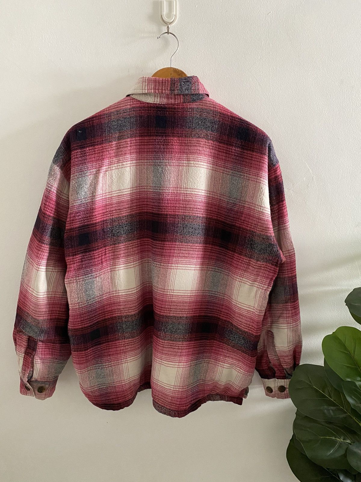 Flannel × Tornado Mart × Vintage GQFORD Checkered Plaid Jacket Kurt Cobain Style Size US L / EU 52-54 / 3 - 3 Thumbnail