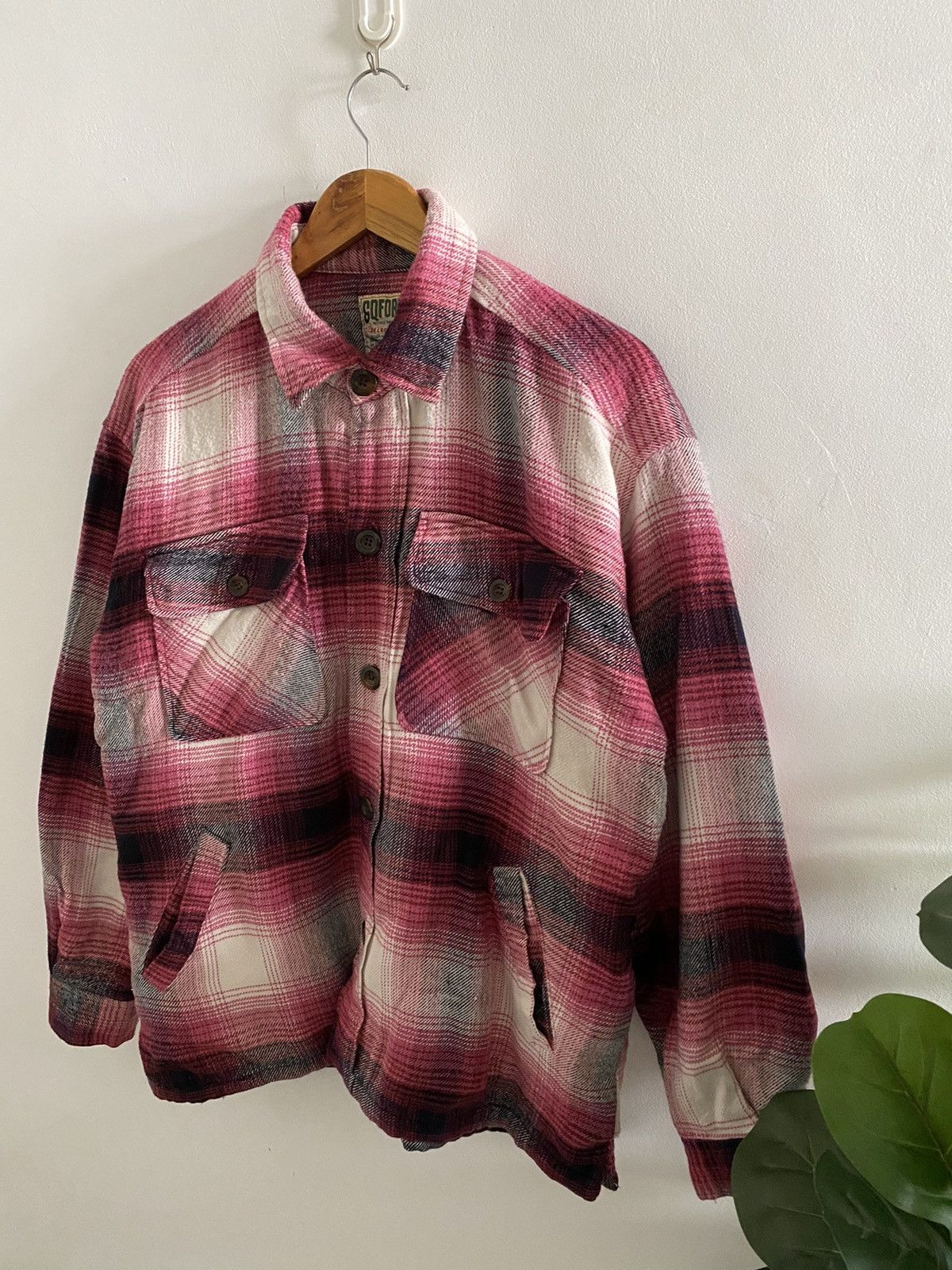 ★ Phyps Department★ Flannel Clan Tartan Check Shirt Pink Pink Plaid Shirt | Grailed