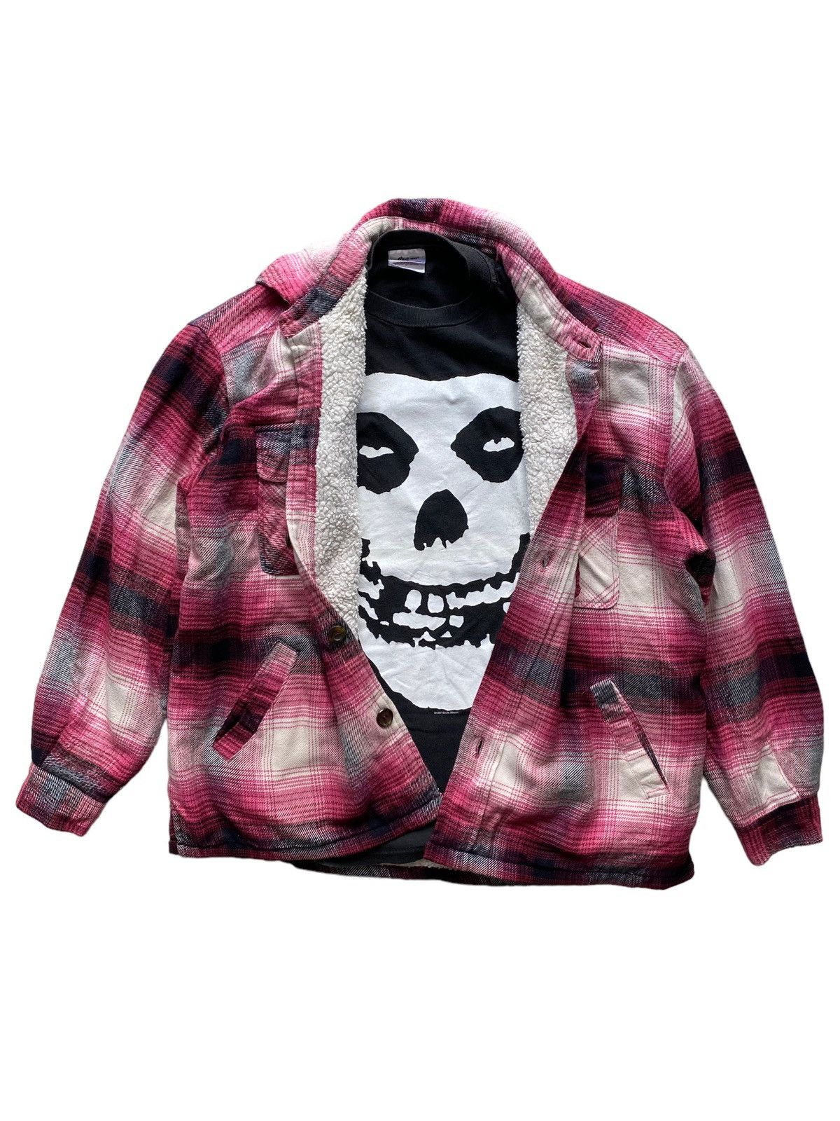 Flannel × Tornado Mart × Vintage GQFORD Checkered Plaid Jacket Kurt Cobain Style Size US L / EU 52-54 / 3 - 6 Thumbnail