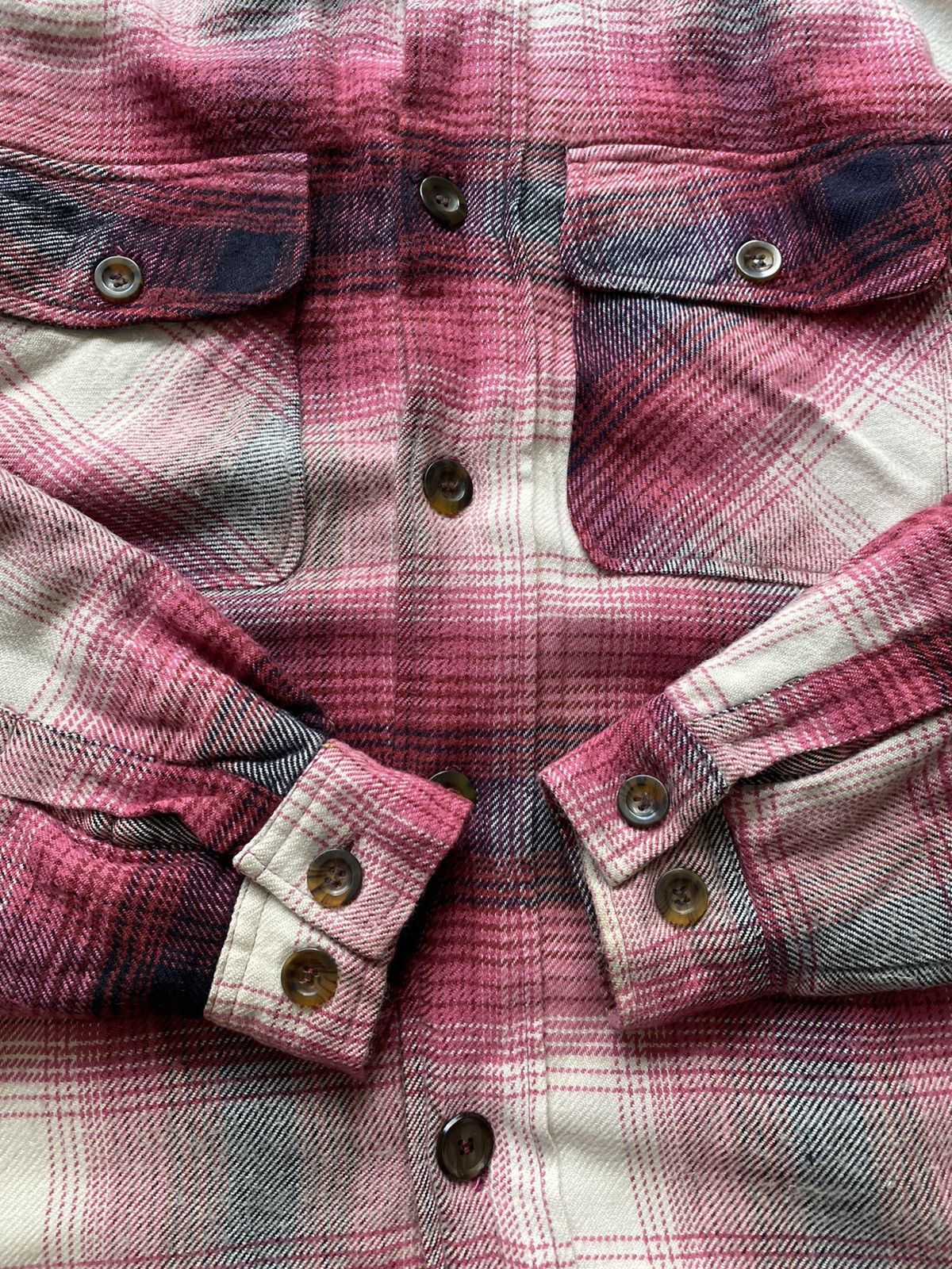 Flannel × Tornado Mart × Vintage GQFORD Checkered Plaid Jacket Kurt Cobain Style Size US L / EU 52-54 / 3 - 7 Thumbnail
