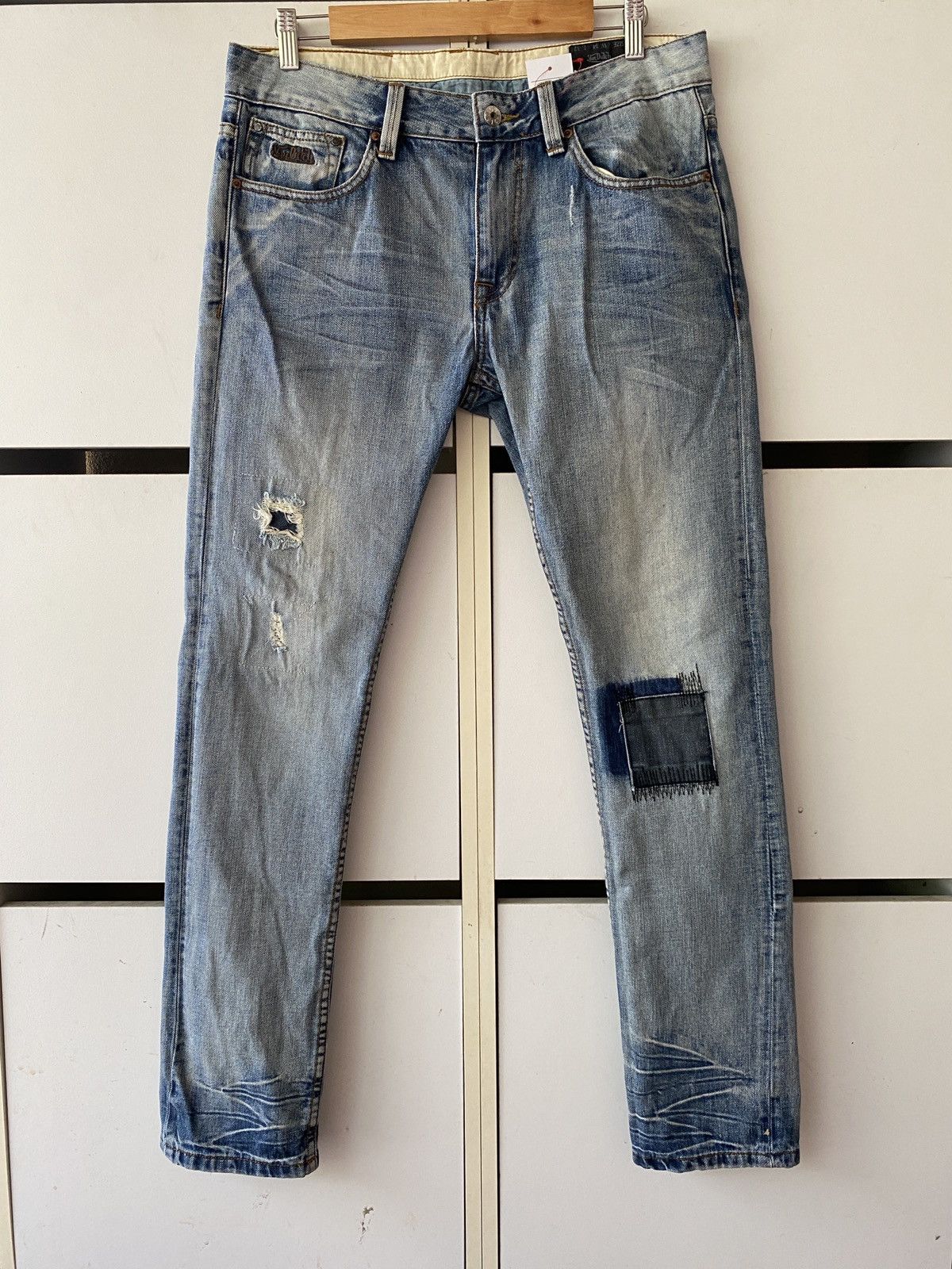 Von Dutch VON DUTCH RUGGED SKINNY JEANS Size US 34 / EU 50 - 1 Thumbnail