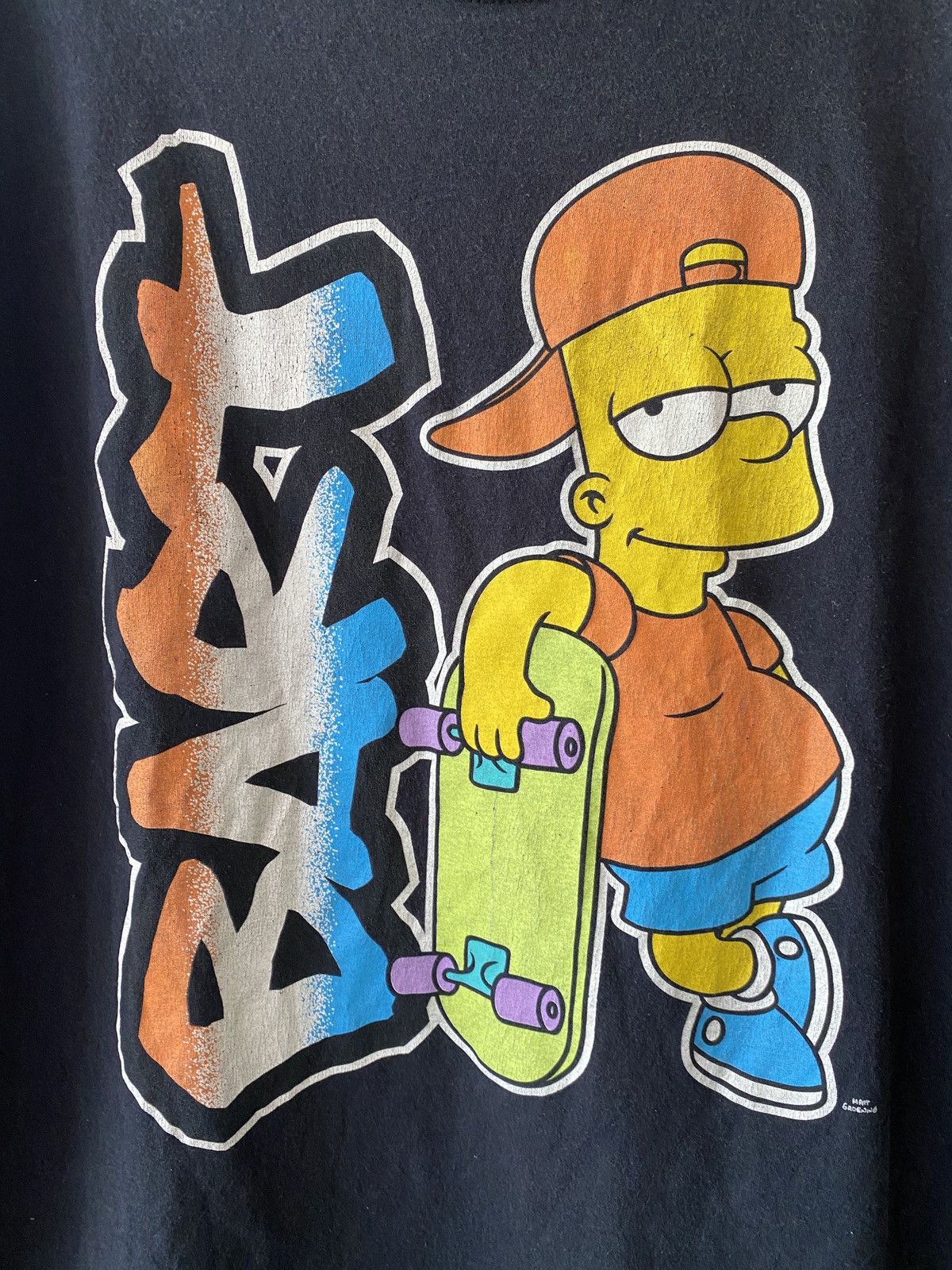 The Simpsons VINTAGE Y2K BART SIMPSON T SHIRT Size US L / EU 52-54 / 3 - 3 Thumbnail