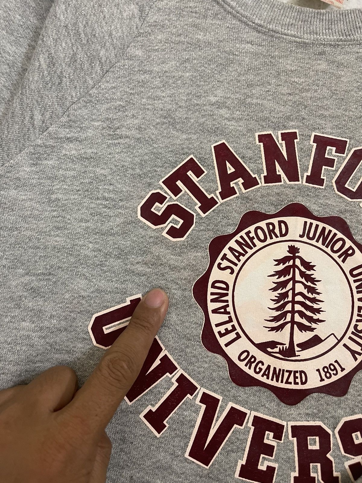 Vintage vintage stanford university sweatshirt Size US S / EU 44-46 / 1 - 6 Thumbnail
