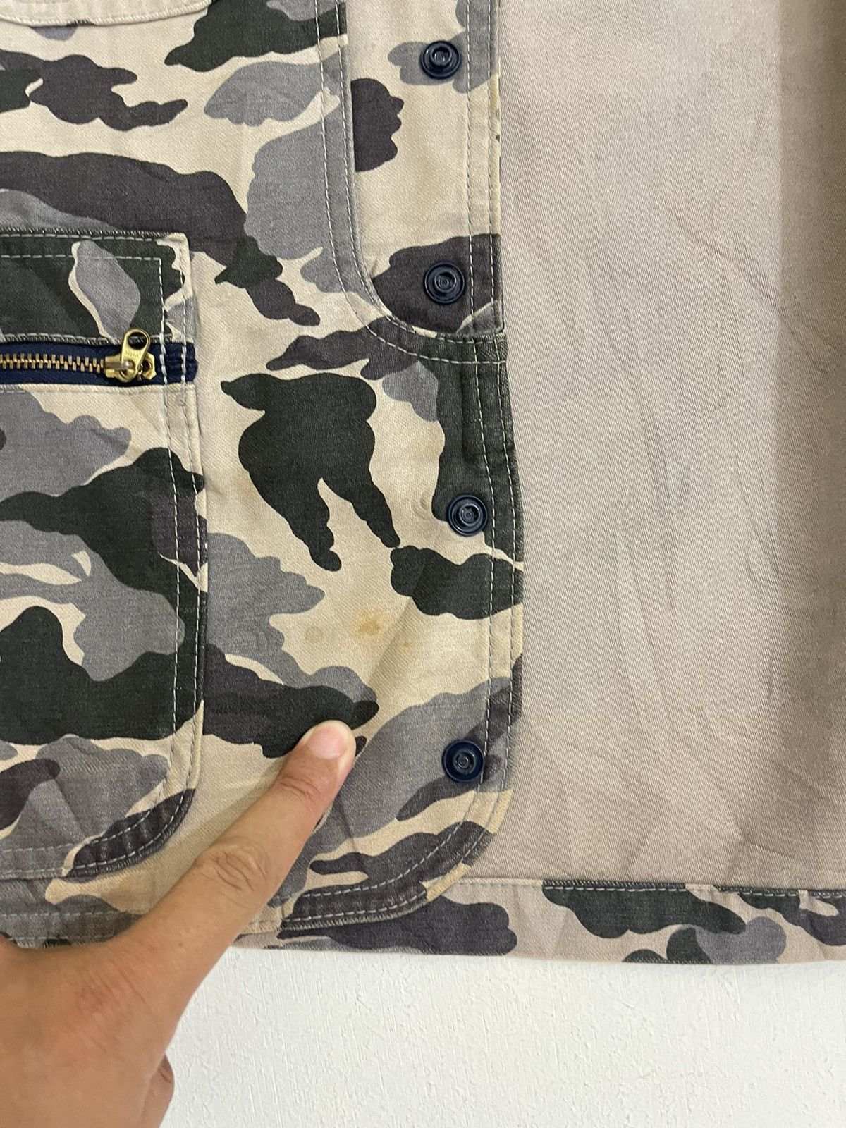 Japanese Brand × Vintage vintage techwear vest even river outdoor vest Size US L / EU 52-54 / 3 - 7 Thumbnail