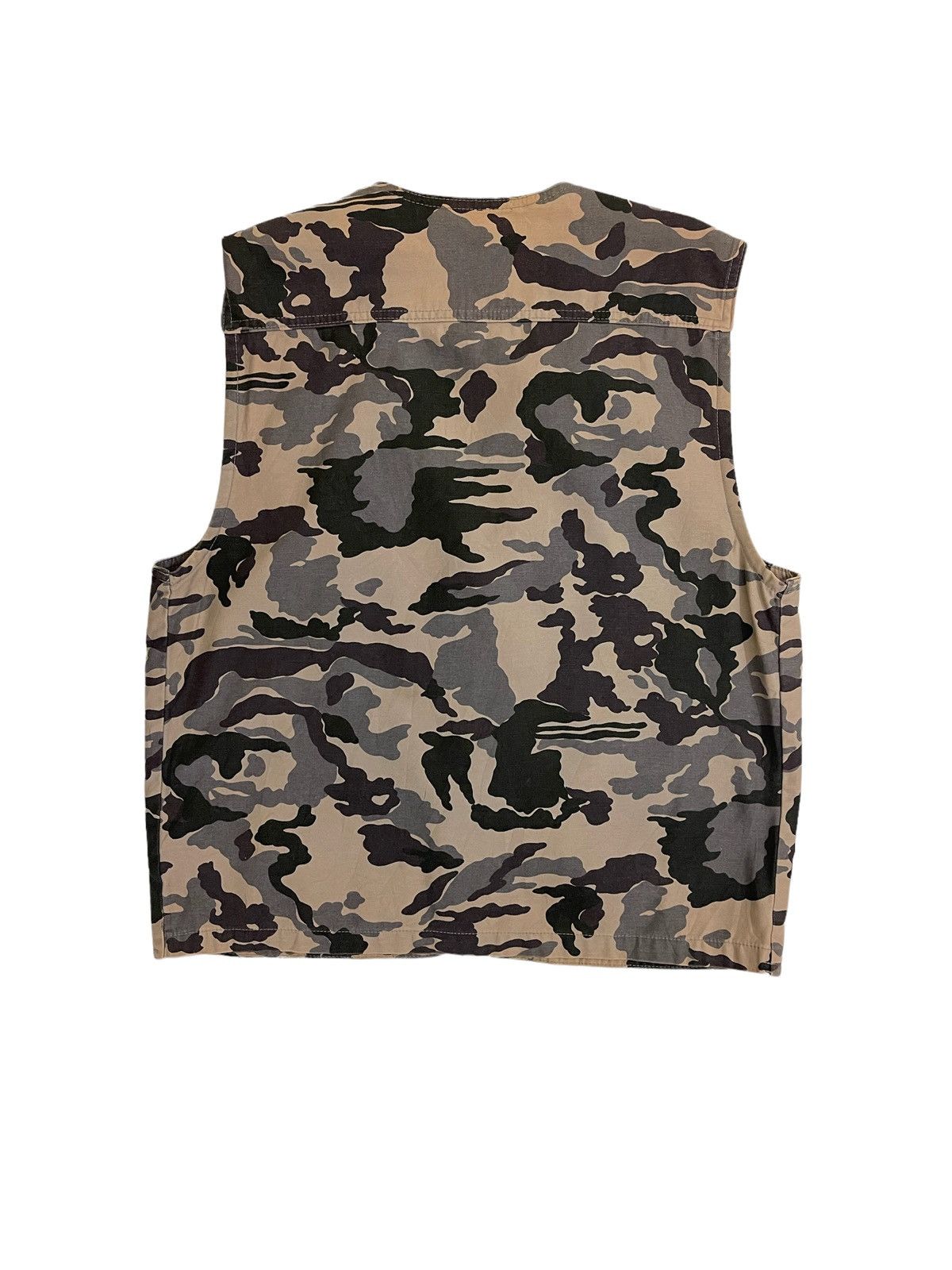 Japanese Brand × Vintage vintage techwear vest even river outdoor vest Size US L / EU 52-54 / 3 - 2 Thumbnail