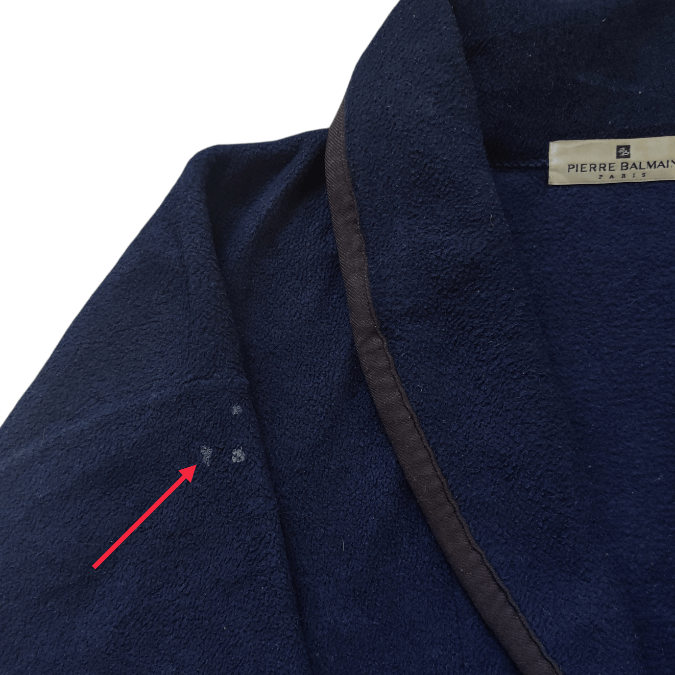 Pierre Balmain Vintage 90s Pierre Balmain Paris Fleece Jacket 3 Button Size US XL / EU 56 / 4 - 5 Thumbnail