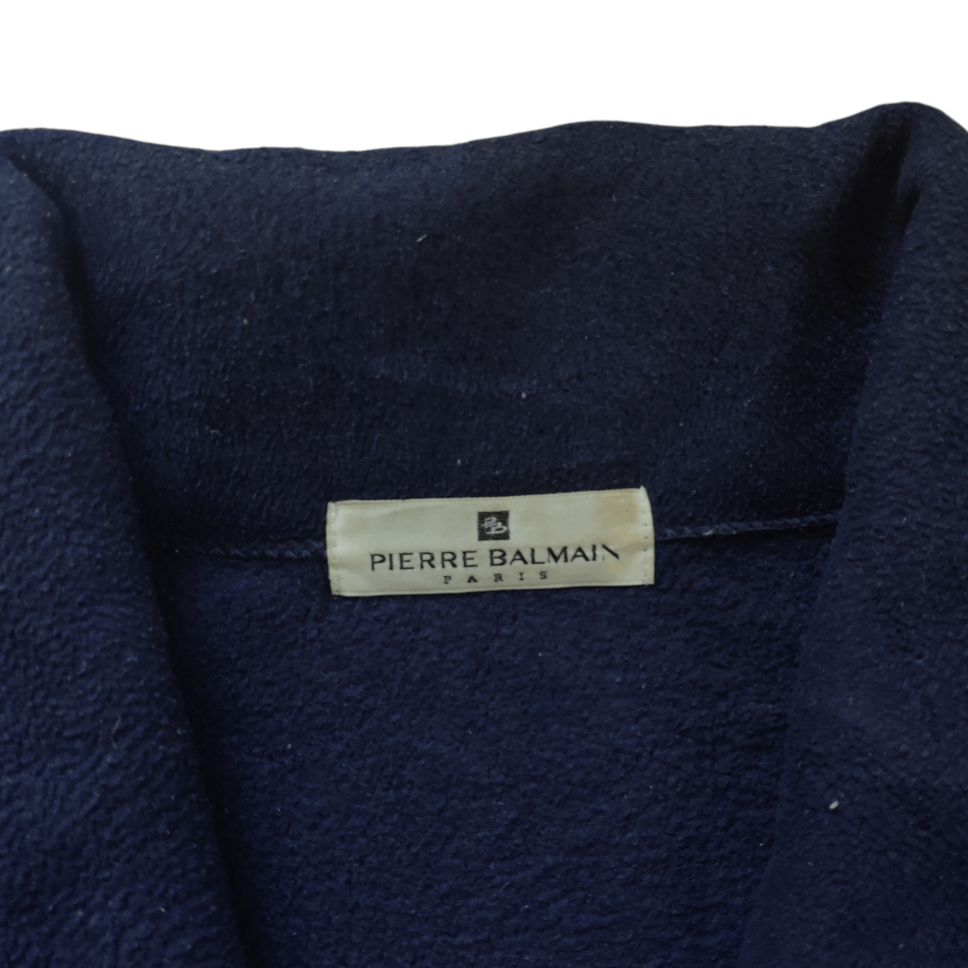 Pierre Balmain Vintage 90s Pierre Balmain Paris Fleece Jacket 3 Button Size US XL / EU 56 / 4 - 6 Thumbnail