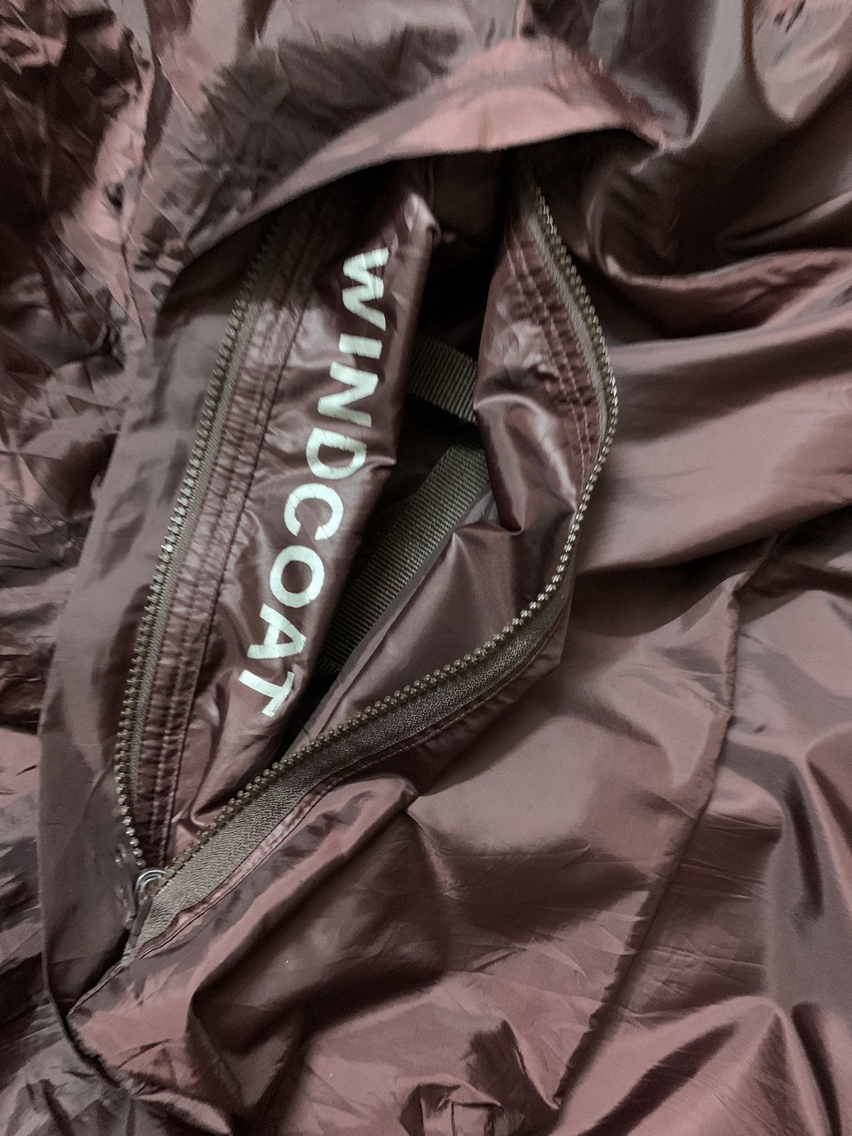 Issey Miyake ISSEY MIYAKE WINDCOAT FOLDABLE PARKA OVERSIZED PLUM Size US L / EU 52-54 / 3 - 11 Thumbnail