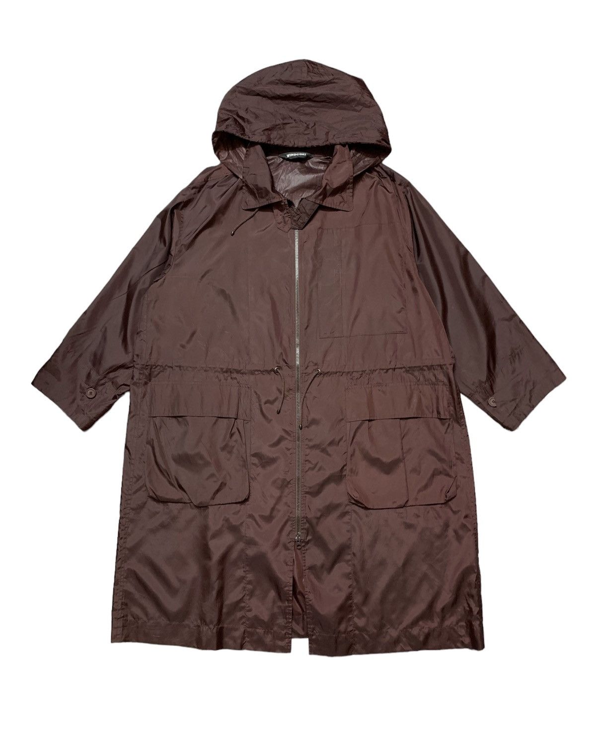 Issey Miyake ISSEY MIYAKE WINDCOAT FOLDABLE PARKA OVERSIZED PLUM Size US L / EU 52-54 / 3 - 1 Thumbnail