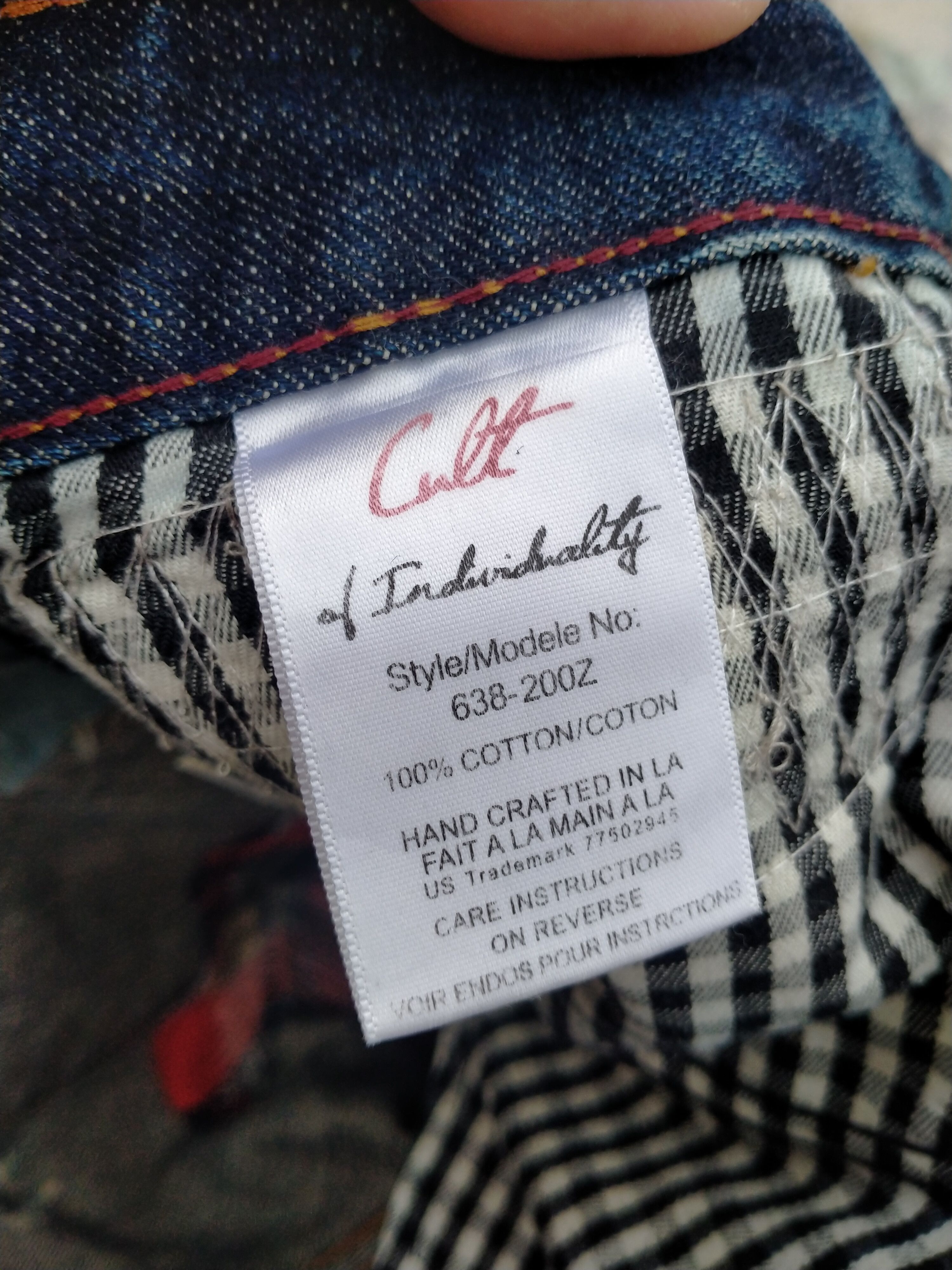 Japanese Brand Distressed boro sashiko style by Cult of individuality Denim Size US 32 / EU 48 - 12 Thumbnail