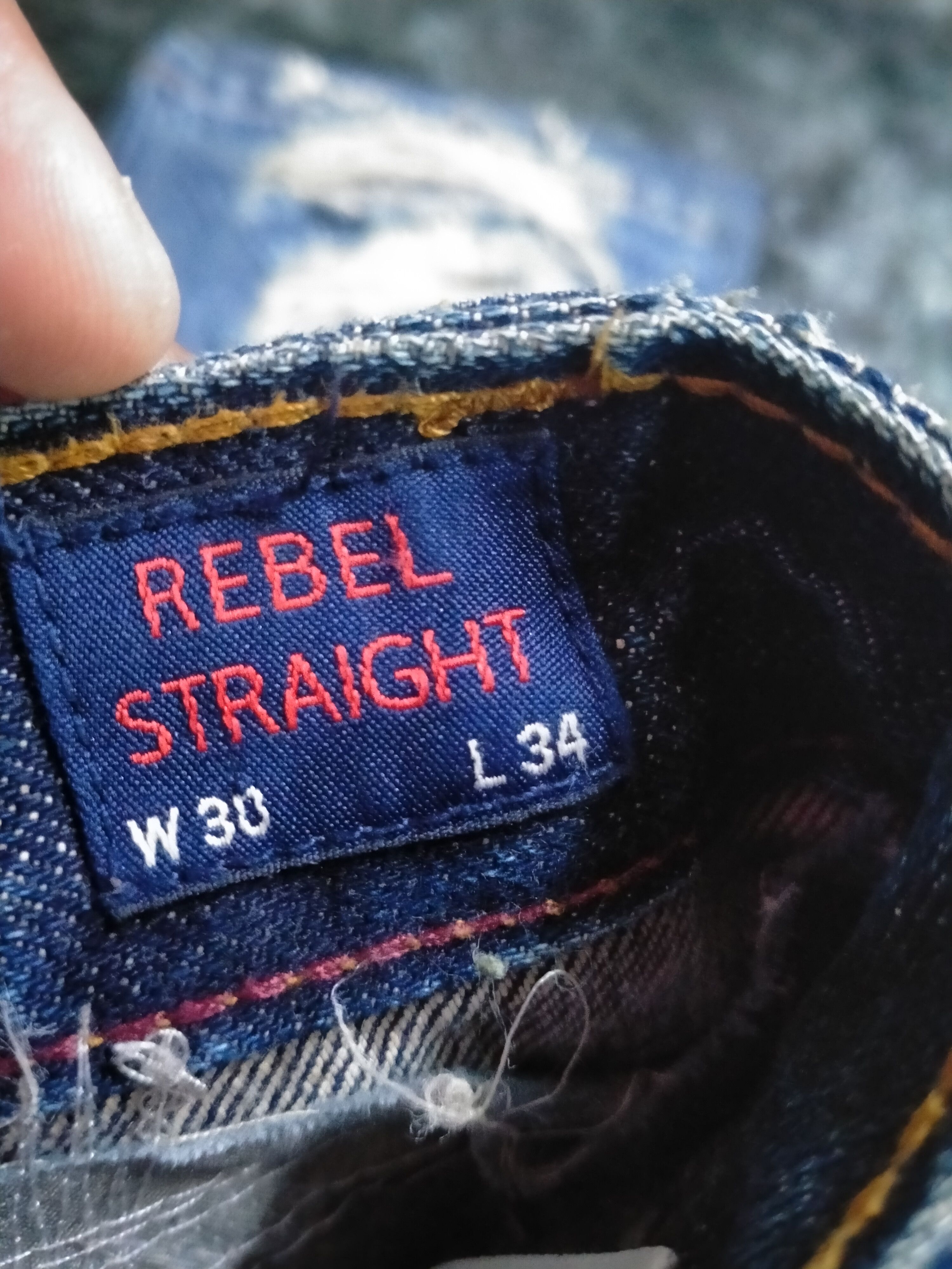 Japanese Brand Distressed boro sashiko style by Cult of individuality Denim Size US 32 / EU 48 - 19 Thumbnail