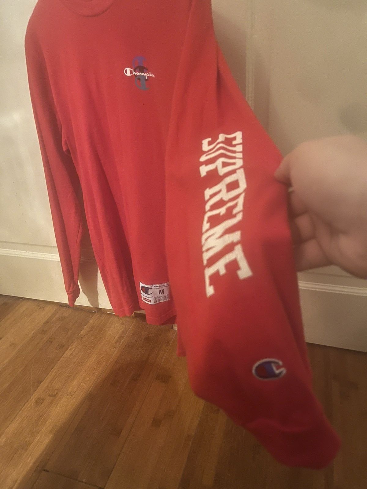 Supreme x Champion ‘Stacked C’ Longsleeve