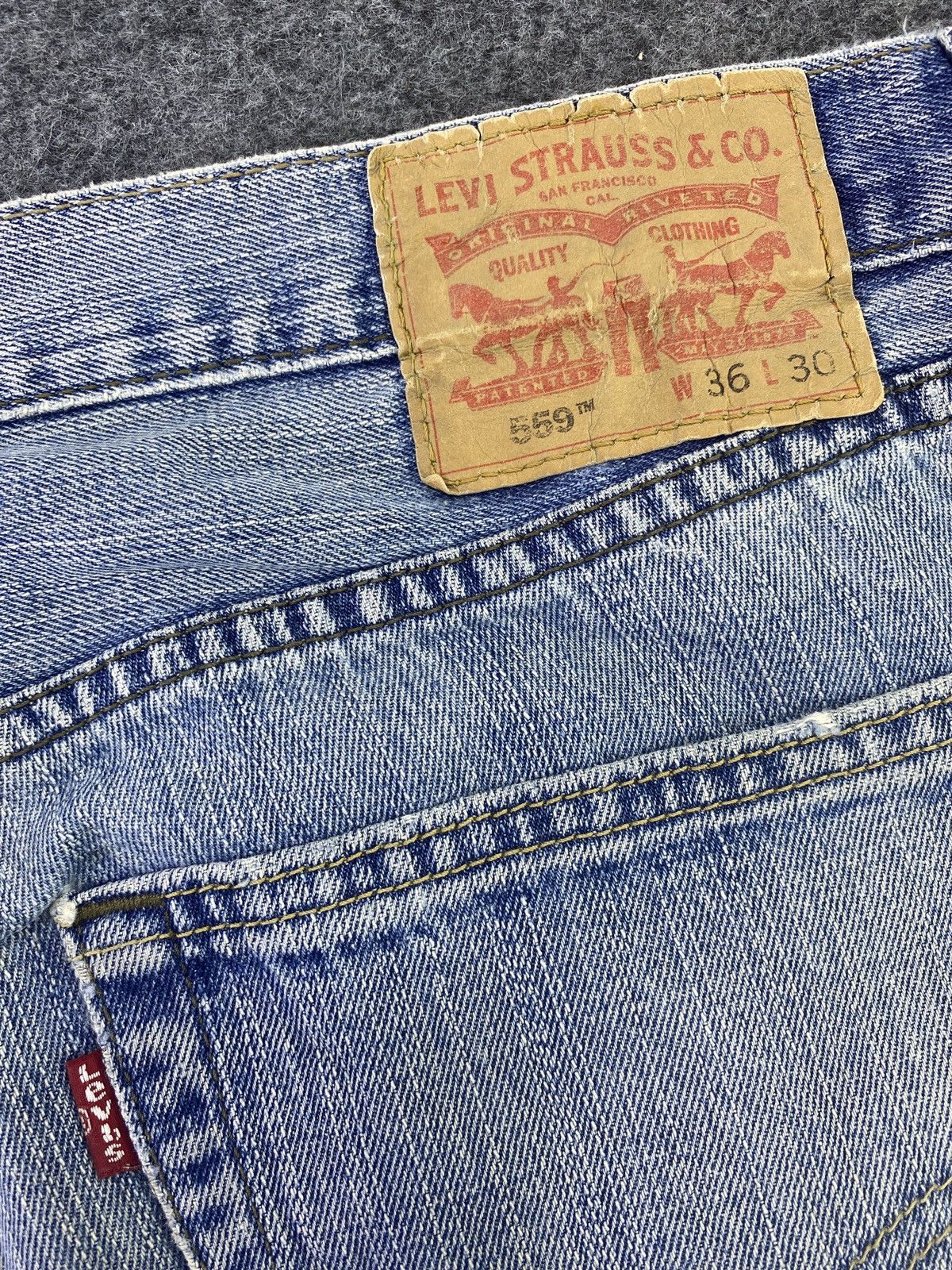 Levi's Levi's vintage 559 Blue Wash Jeans - J577 Size US 38 / EU 54 - 8 Thumbnail