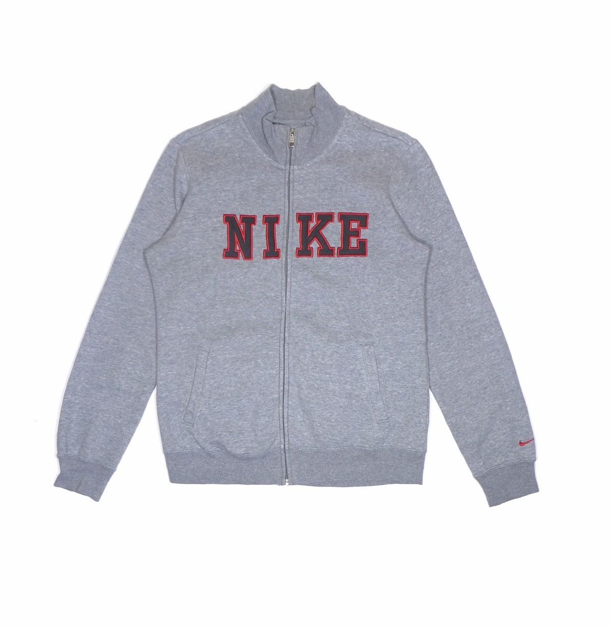 Nike × Vintage Vintage Nike big logo sweater streetwear Size US L / EU 52-54 / 3 - 1 Thumbnail