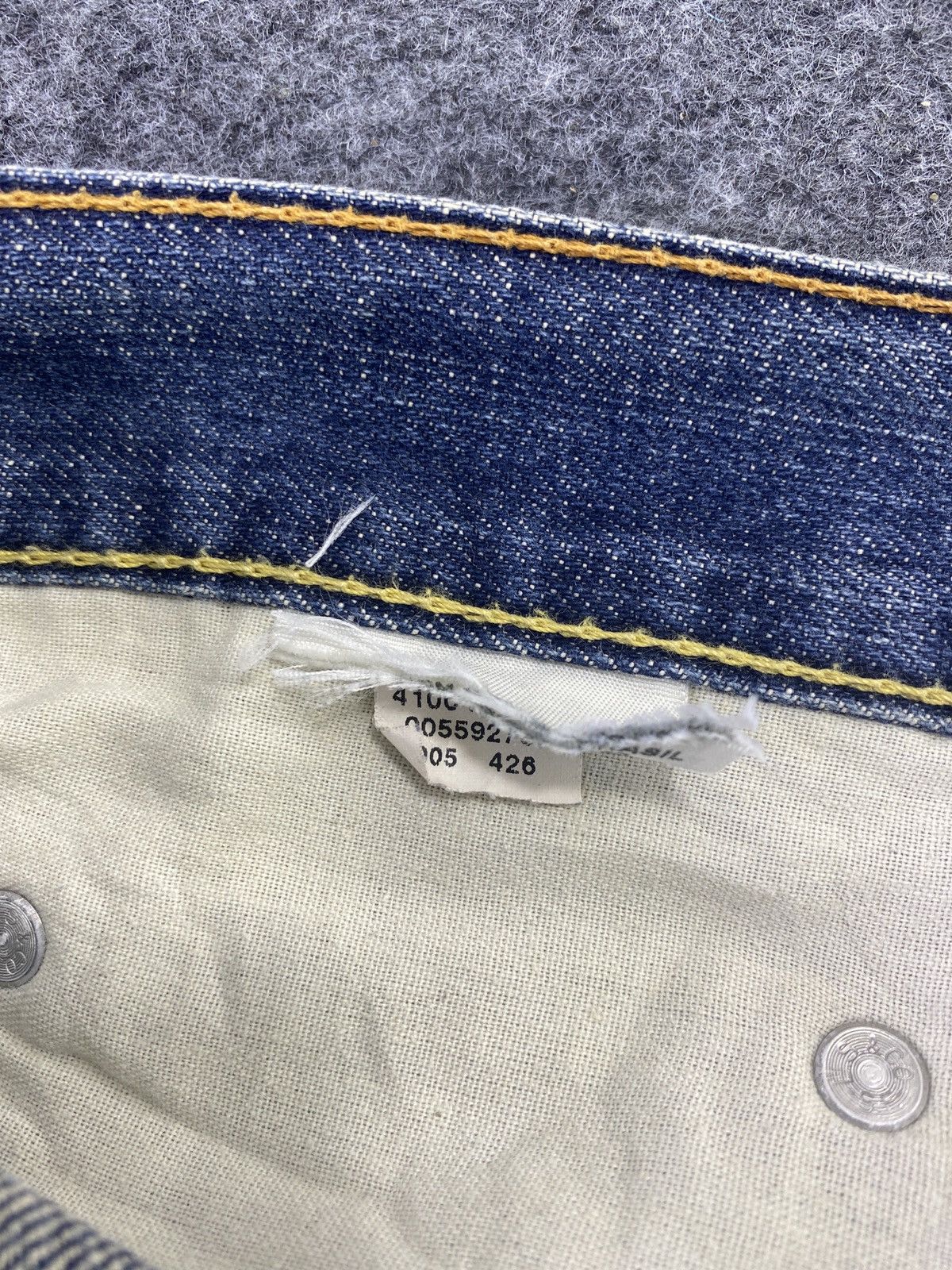 Levi's Big Saiz 46" Vintage Levi's 559 Blue Wash Jeans - J578 Size US 44 / EU 60 - 5 Thumbnail