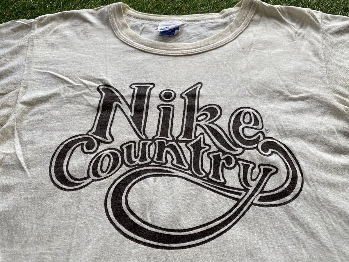Nike × Vintage VINTAGE 70’ 80’ 90’ NIKE COUNTRY TEE Size US M / EU 48-50 / 2 - 8 Thumbnail