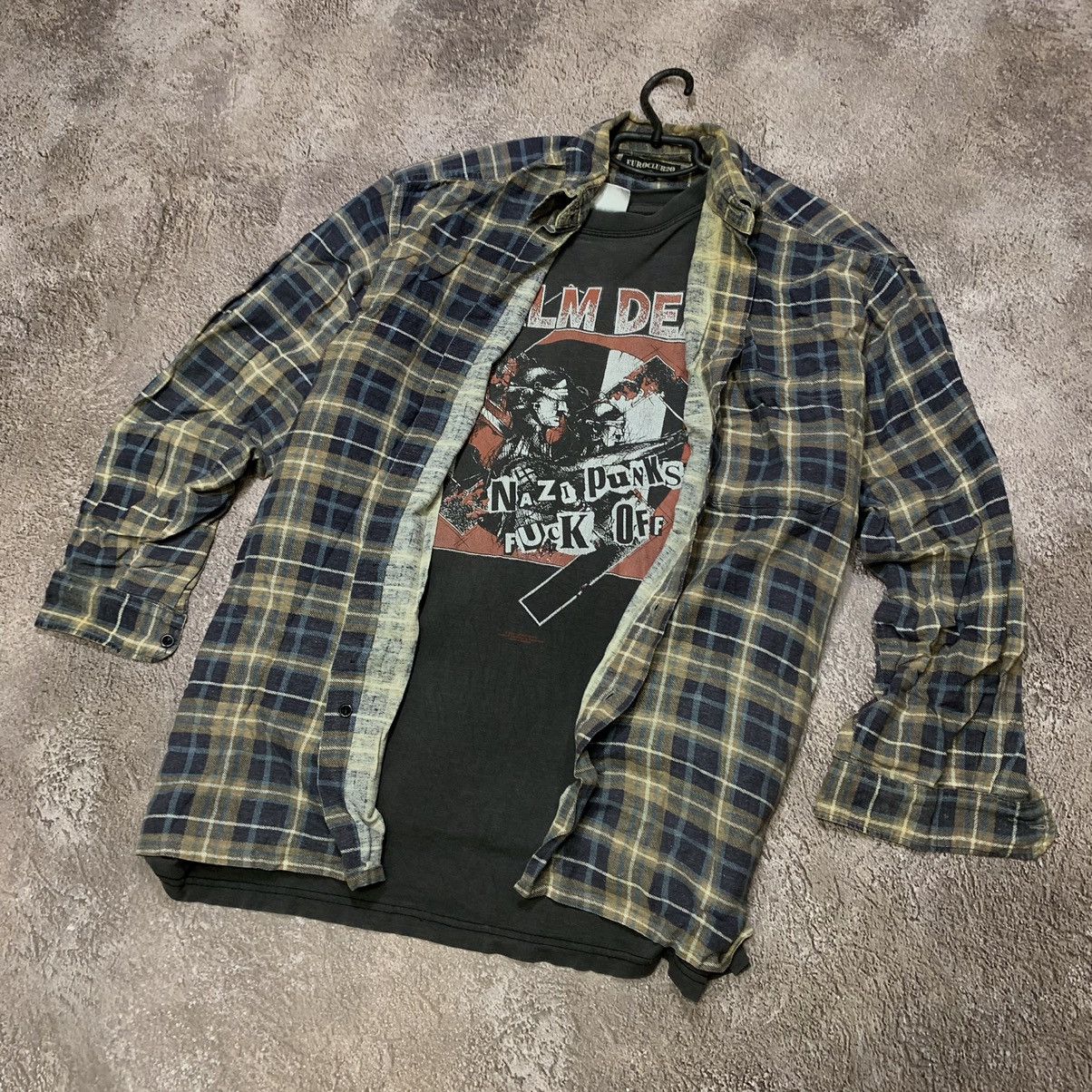 Vintage Vintage 90s Y2K Graphic Tee Grunge Skate Layering Boxy M Size US M / EU 48-50 / 2 - 2 Thumbnail
