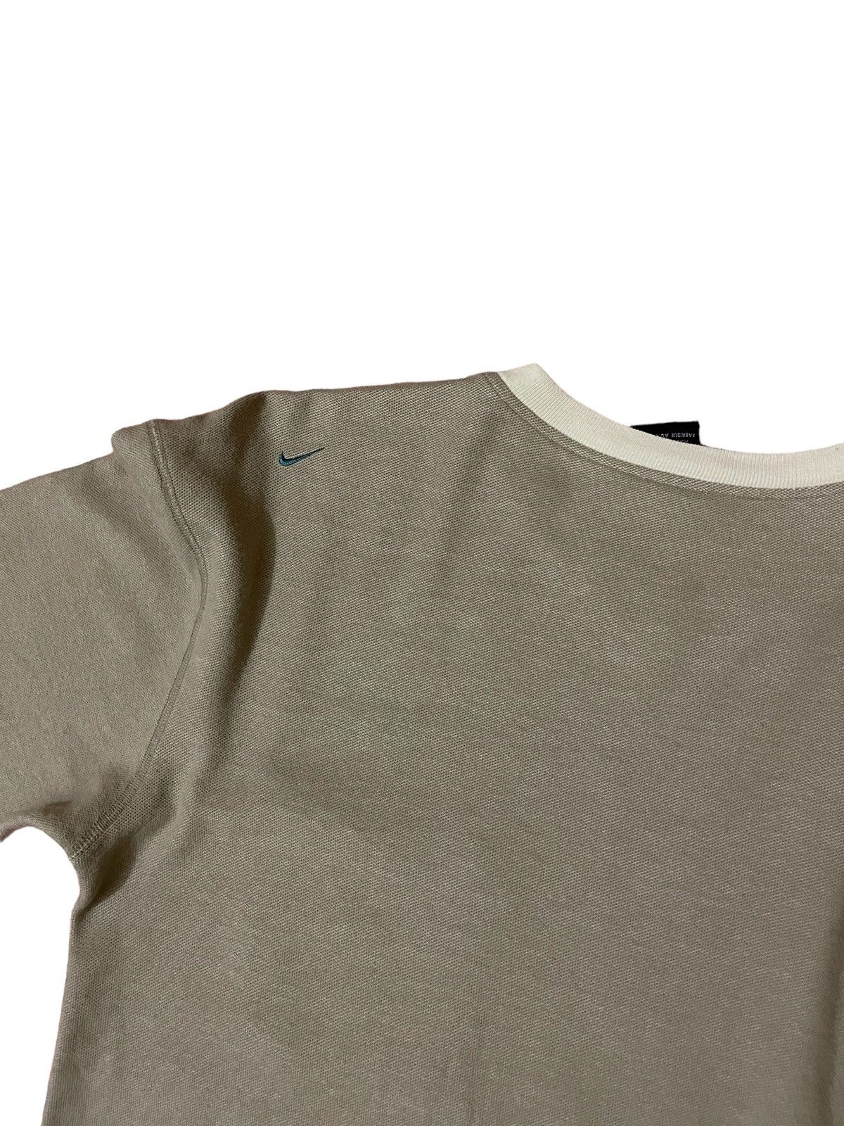 Nike × Vintage Nike vneck tshirt swoosh logo embroidered logo Size US L / EU 52-54 / 3 - 6 Thumbnail