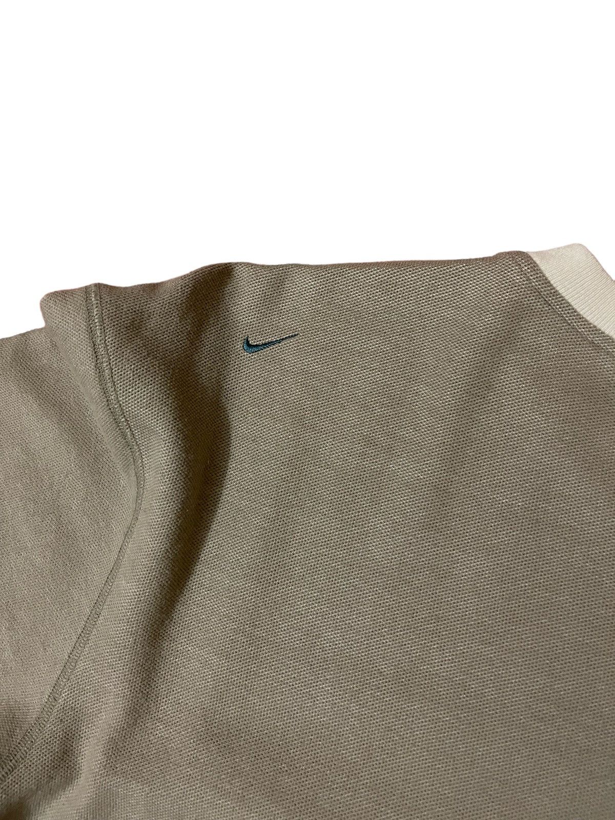 Nike × Vintage Nike vneck tshirt swoosh logo embroidered logo Size US L / EU 52-54 / 3 - 7 Thumbnail