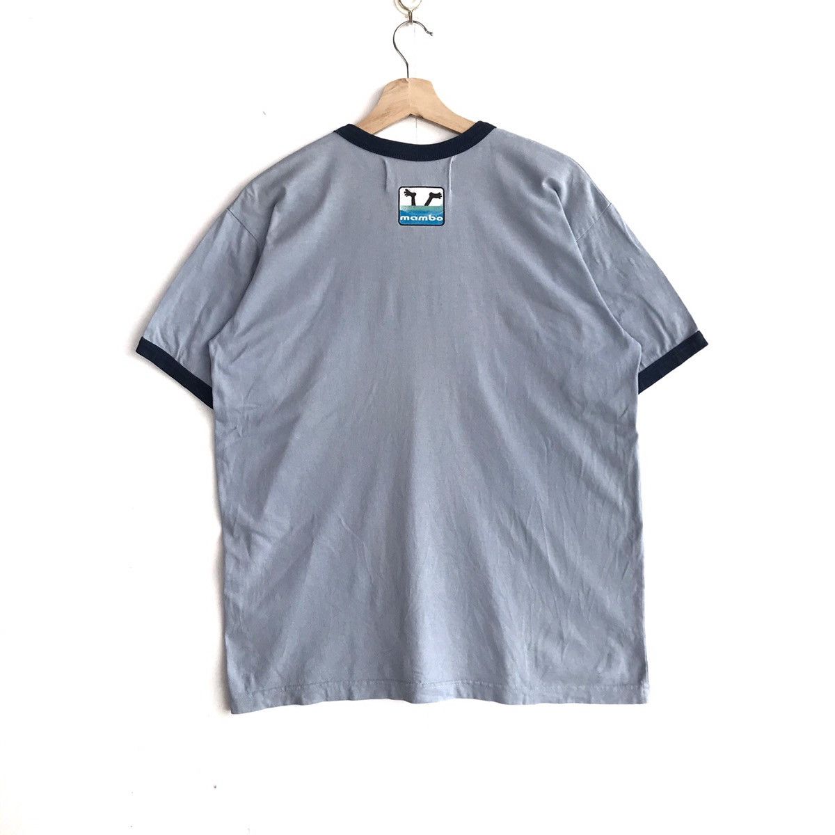 Mambo Vintage 90s Mambo Surfing Ringer T-Shirt Size L Size US L / EU 52-54 / 3 - 4 Thumbnail