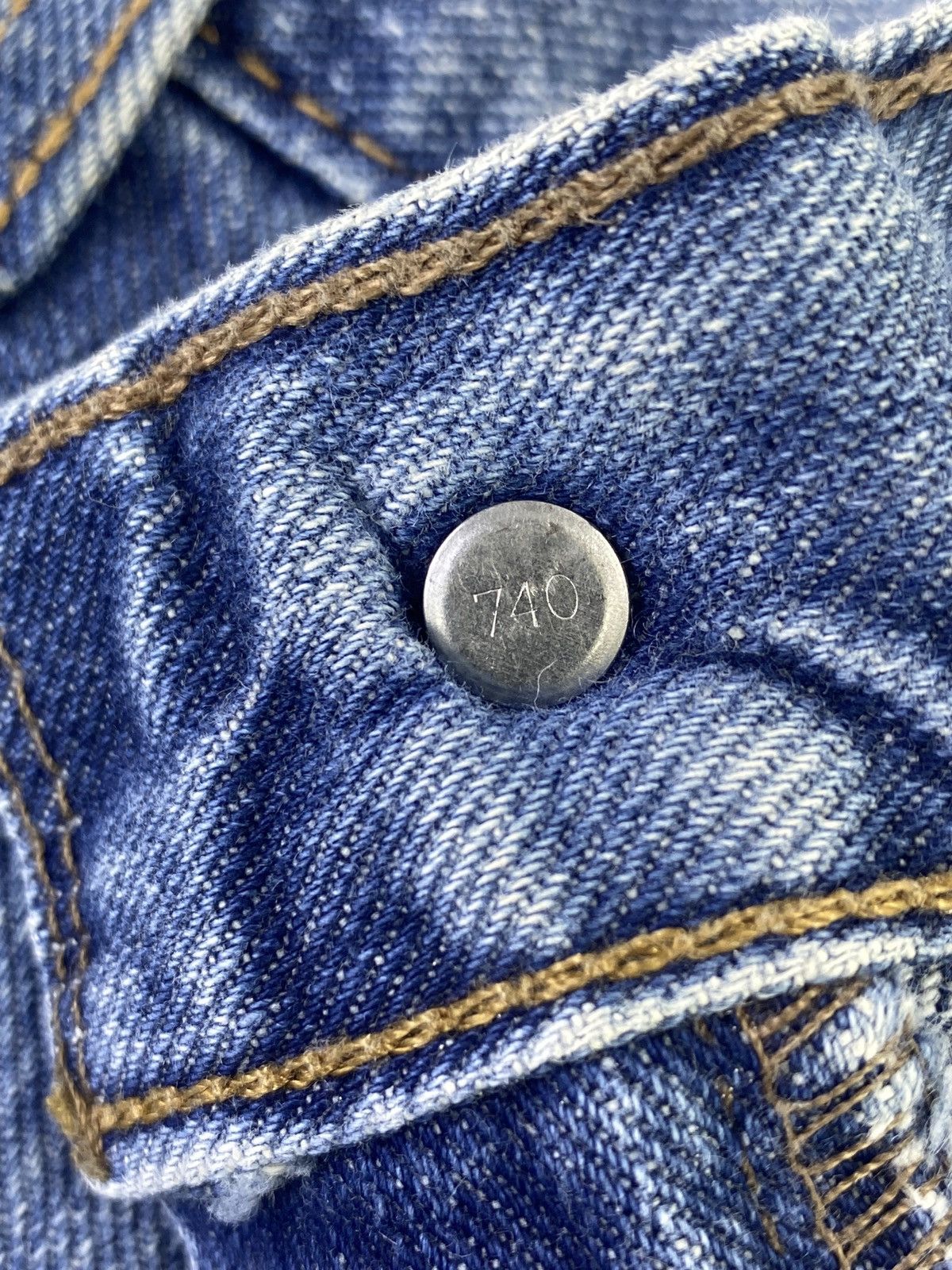 Levi's Vintage Levi's 569 Distress Blue Wash Jeans - J580 Size US 43 - 4 Thumbnail